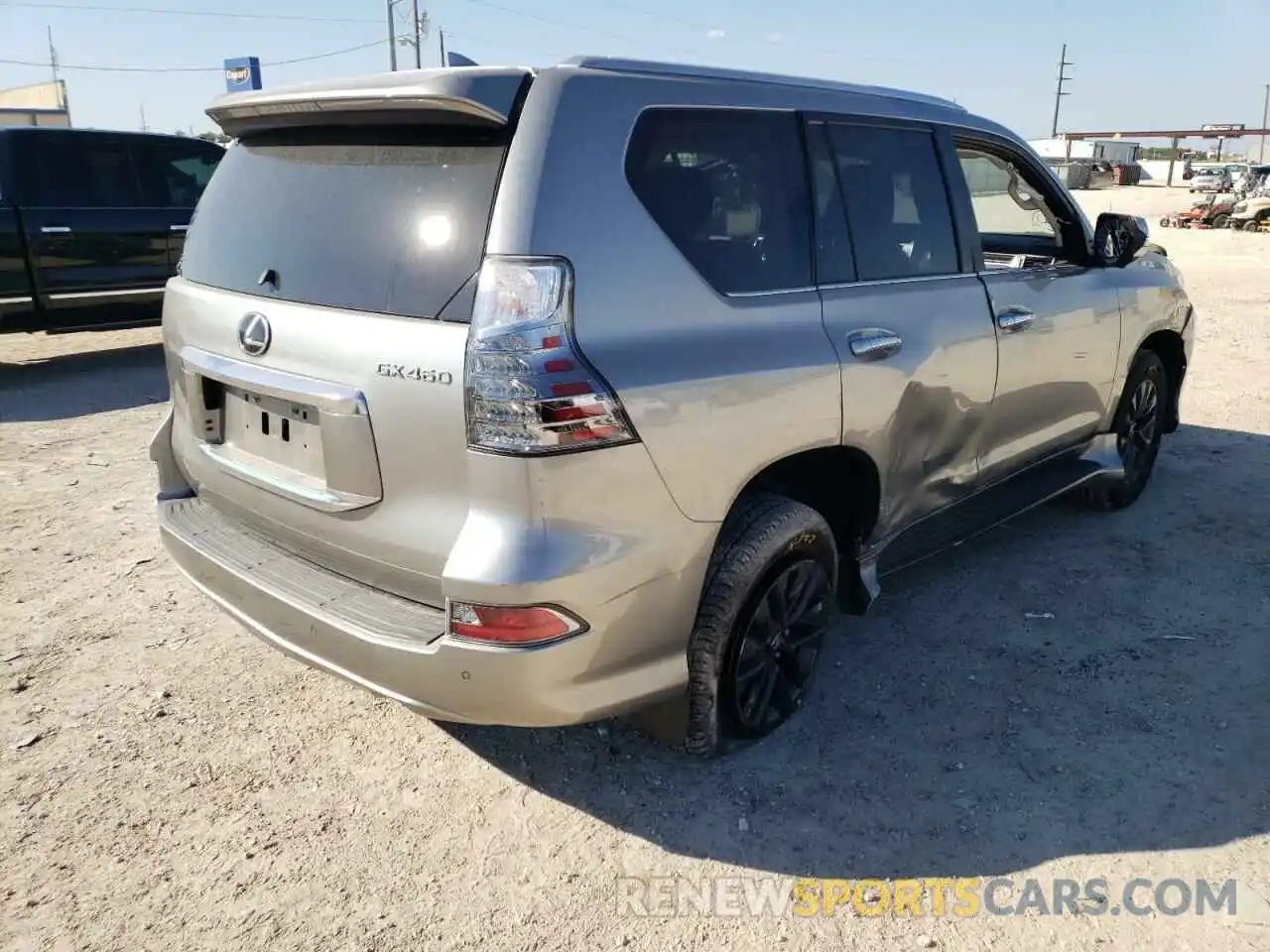 4 Photograph of a damaged car JTJAM7BX6L5258295 LEXUS GX 2020