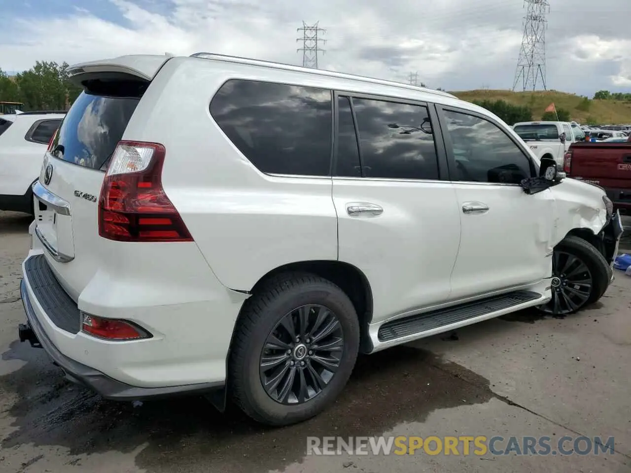 3 Photograph of a damaged car JTJAM7BX6L5266722 LEXUS GX 2020