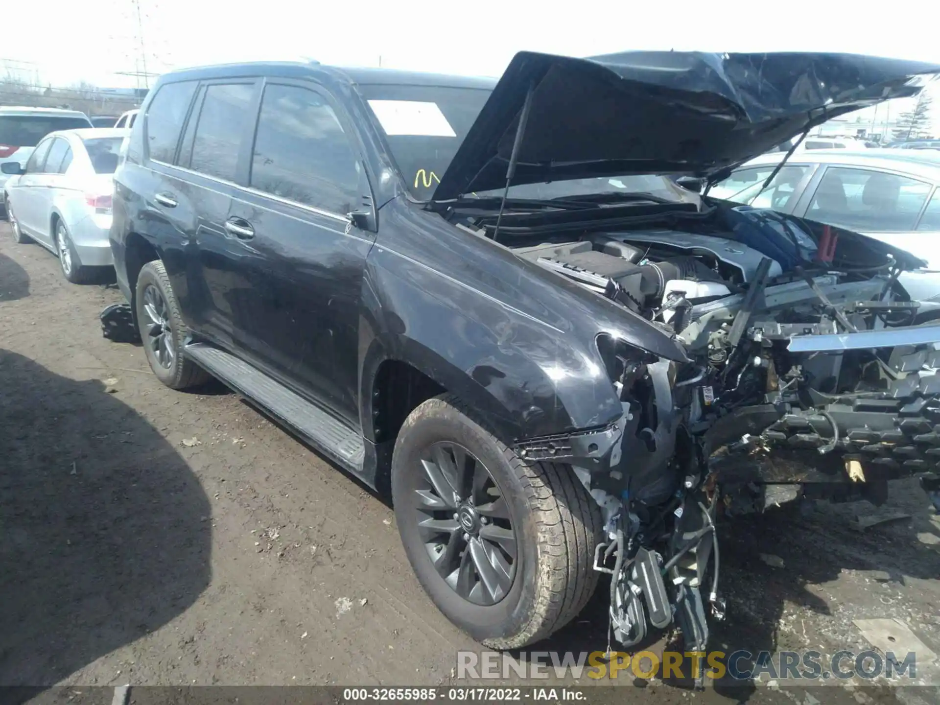 1 Photograph of a damaged car JTJAM7BX7L5250674 LEXUS GX 2020