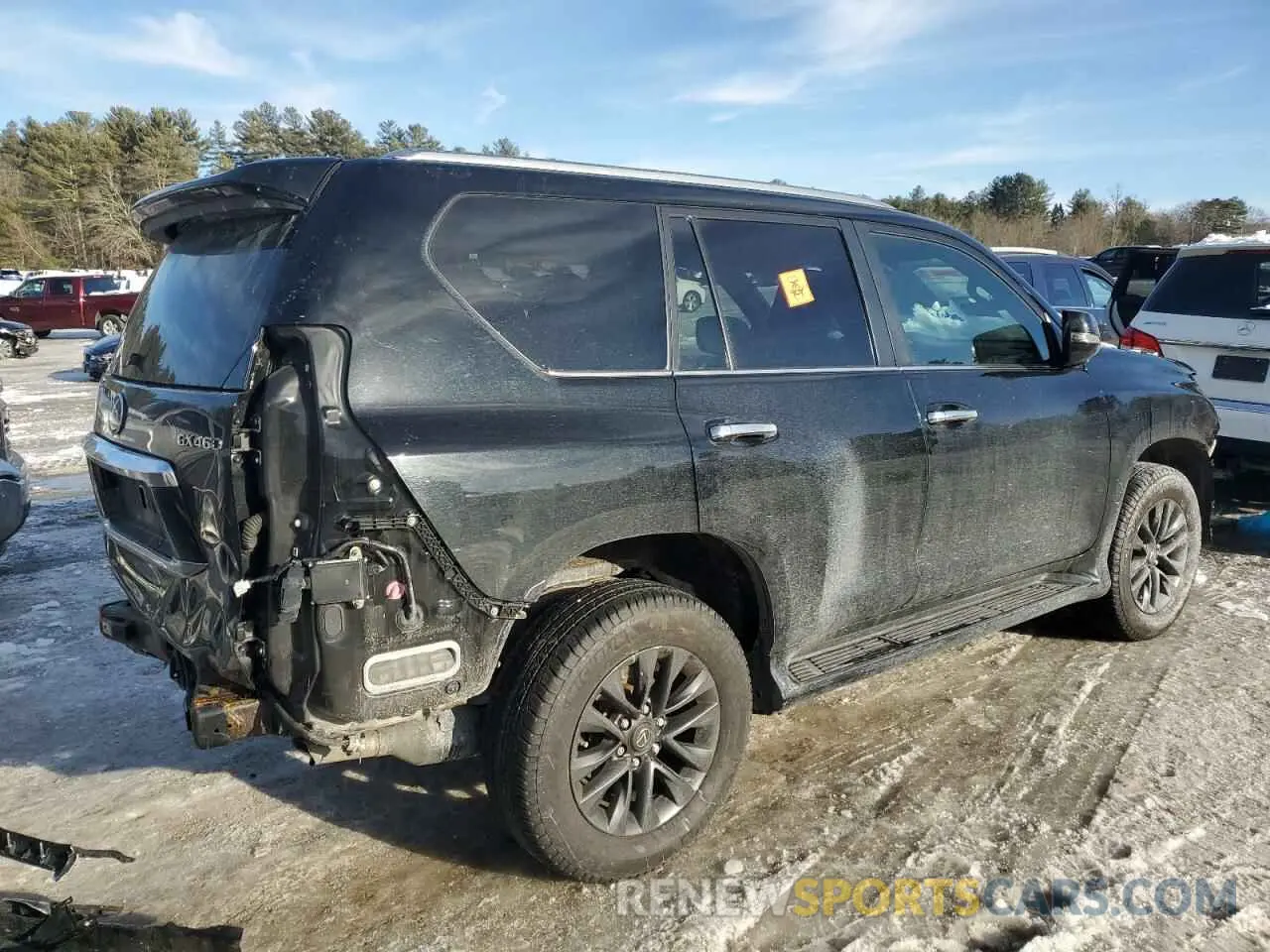 3 Photograph of a damaged car JTJAM7BX7L5260346 LEXUS GX 2020