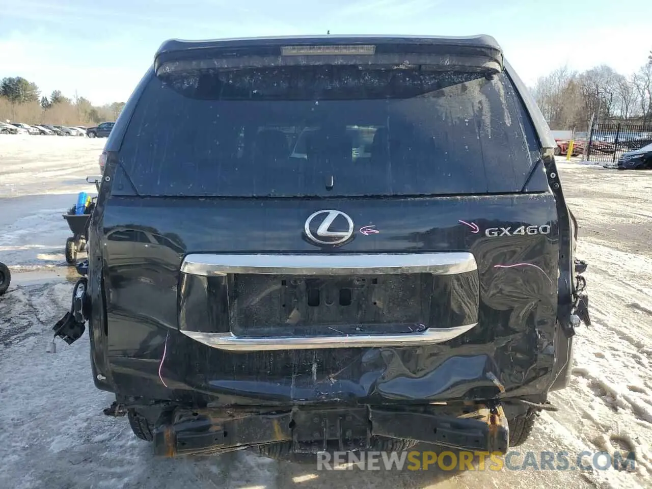 6 Photograph of a damaged car JTJAM7BX7L5260346 LEXUS GX 2020