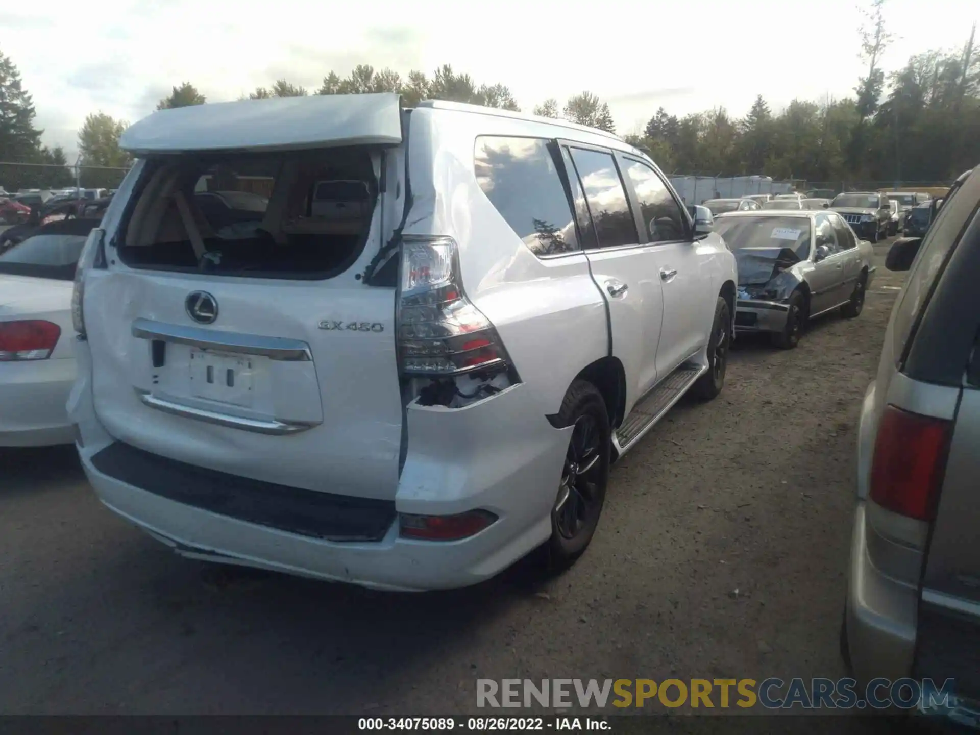 4 Photograph of a damaged car JTJAM7BX8L5263157 LEXUS GX 2020