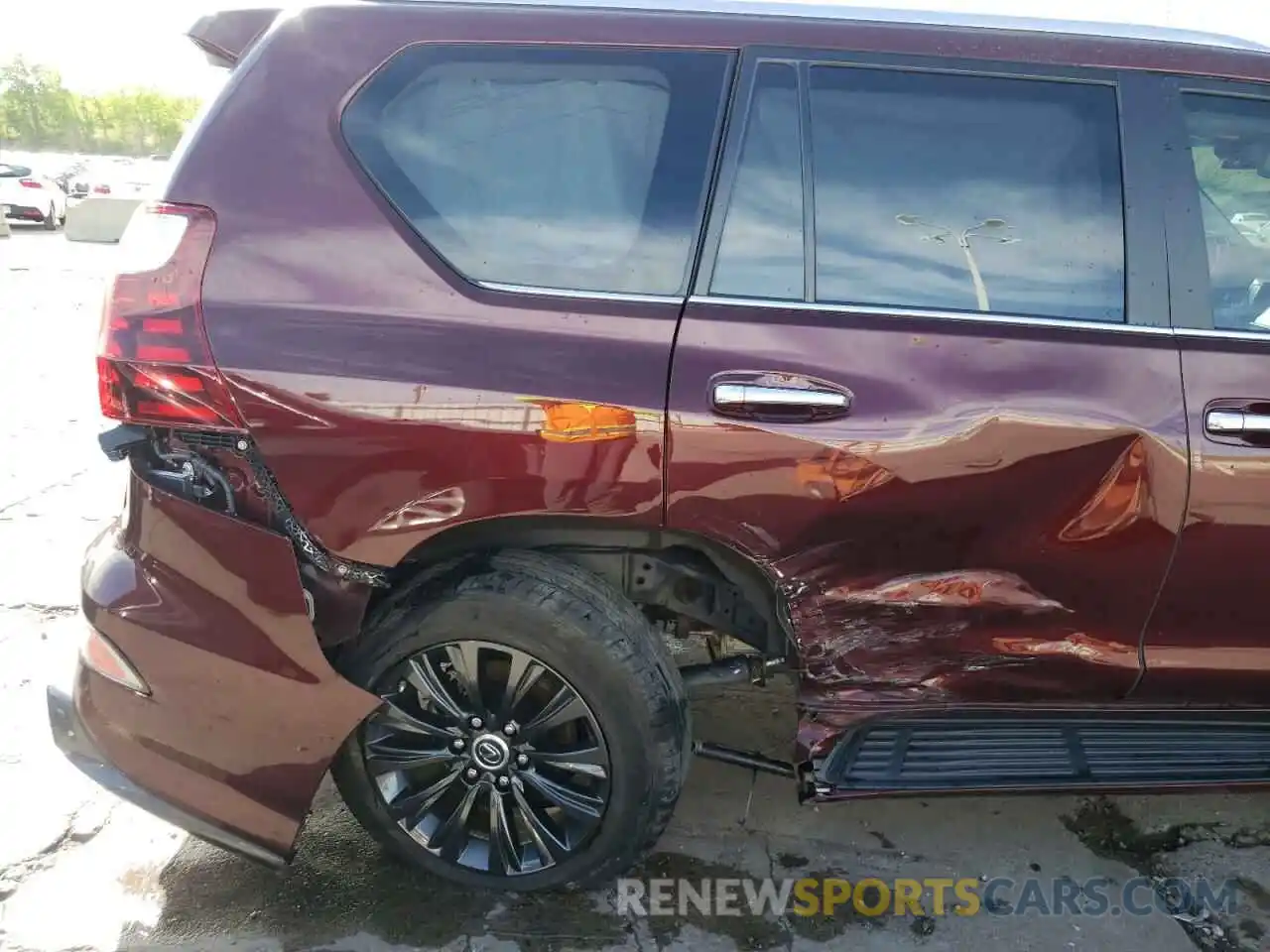 9 Photograph of a damaged car JTJAM7BX9L5247470 LEXUS GX 2020