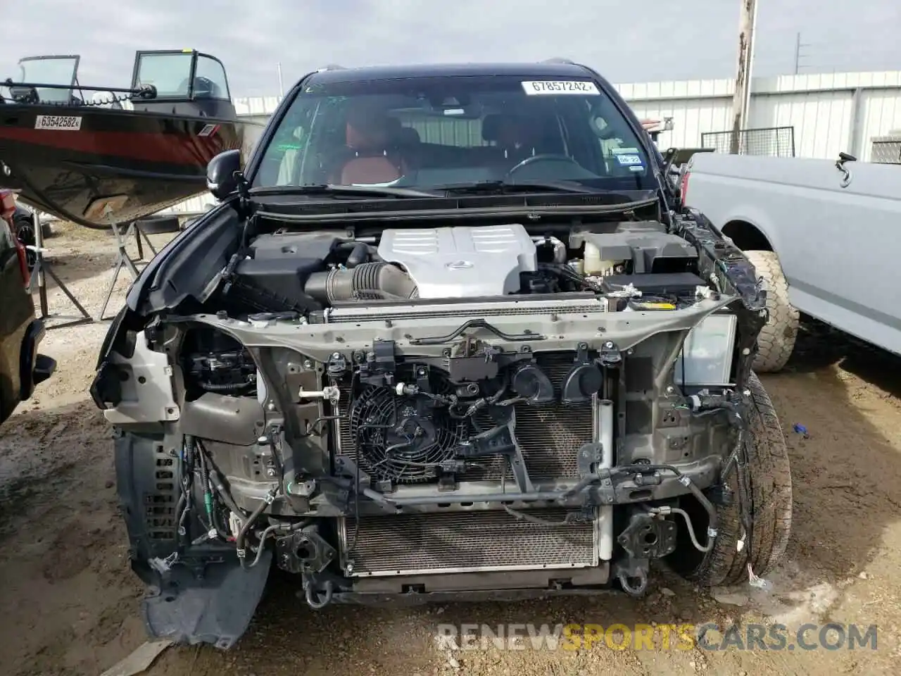 5 Photograph of a damaged car JTJAM7BX9L5252538 LEXUS GX 2020