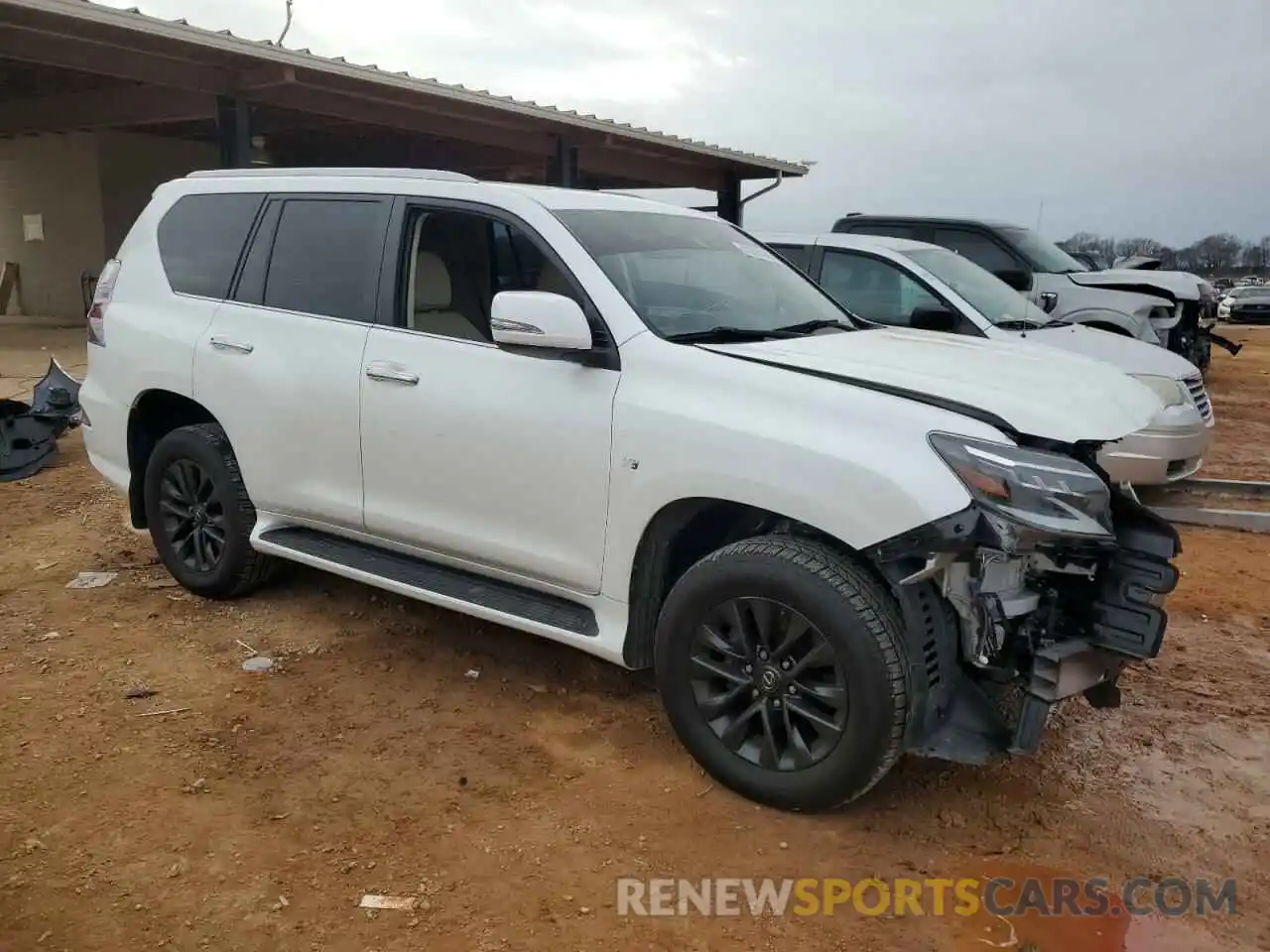 4 Photograph of a damaged car JTJAM7BX9L5253687 LEXUS GX 2020