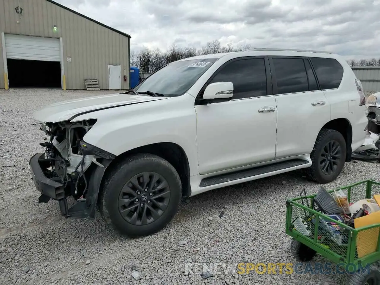 1 Photograph of a damaged car JTJAM7BX9L5255245 LEXUS GX 2020