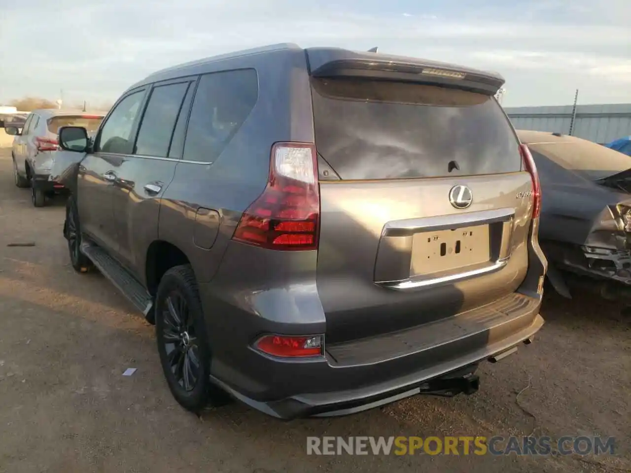 3 Photograph of a damaged car JTJAM7BX9L5255651 LEXUS GX 2020