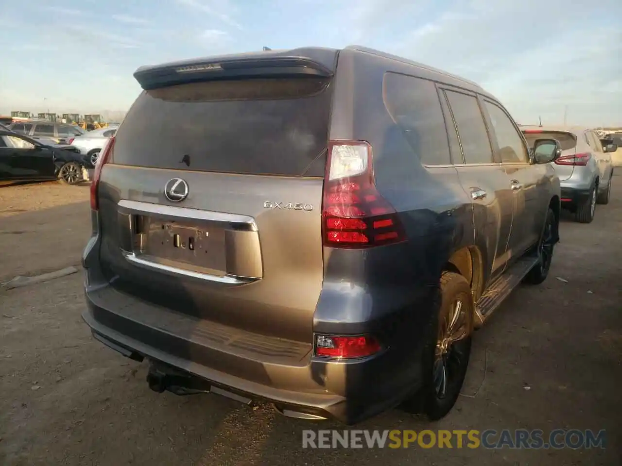 4 Photograph of a damaged car JTJAM7BX9L5255651 LEXUS GX 2020