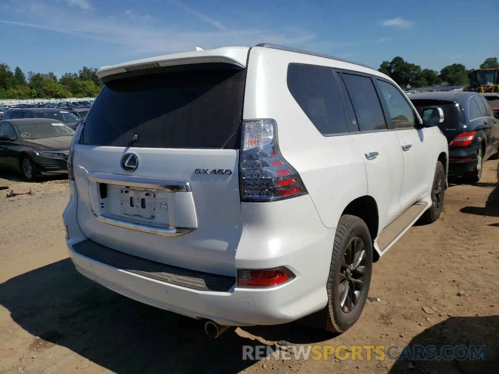 4 Photograph of a damaged car JTJAM7BX9L5258727 LEXUS GX 2020