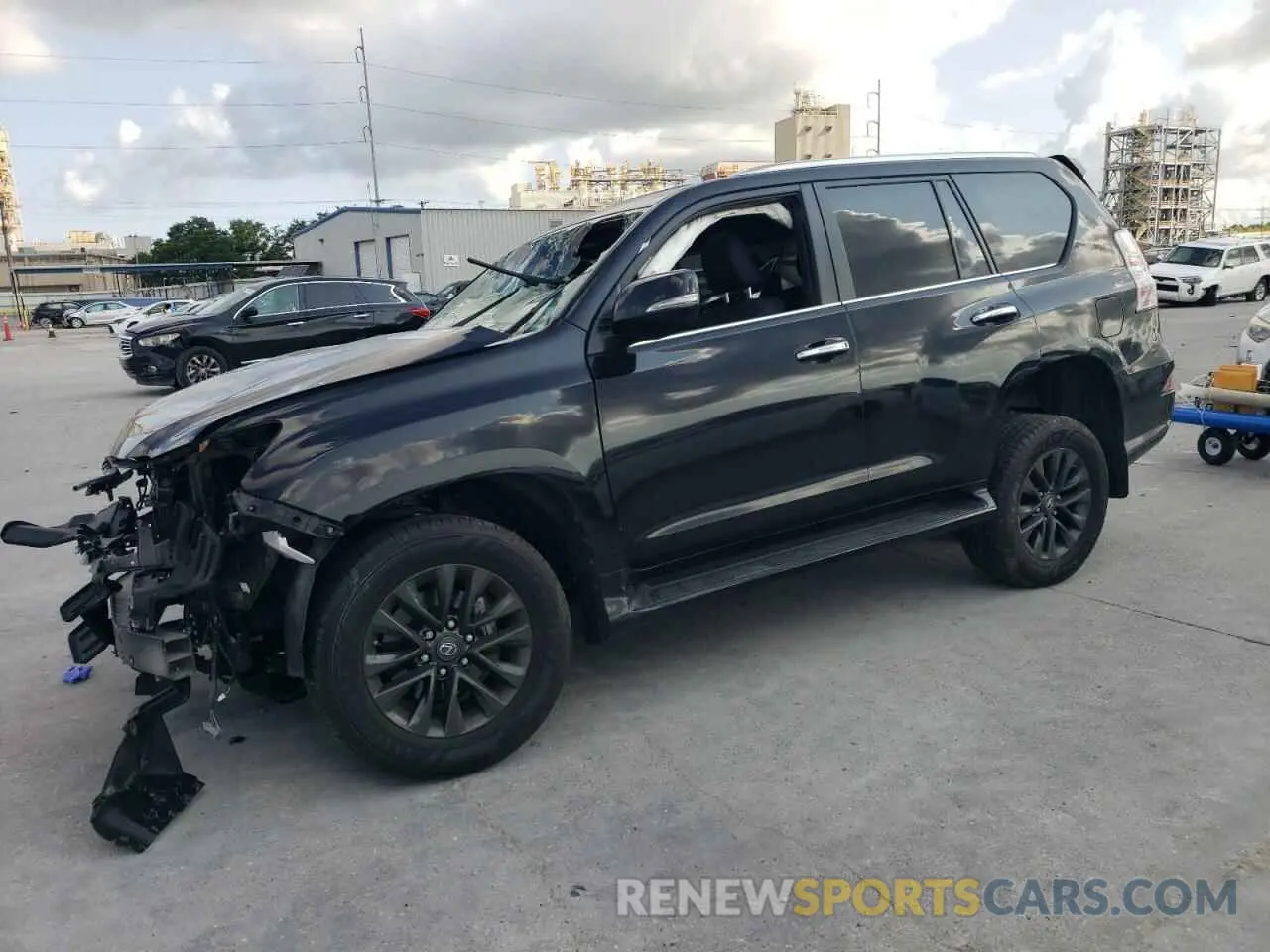 1 Photograph of a damaged car JTJAM7BX9L5266357 LEXUS GX 2020