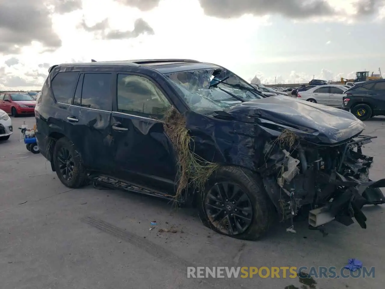 4 Photograph of a damaged car JTJAM7BX9L5266357 LEXUS GX 2020