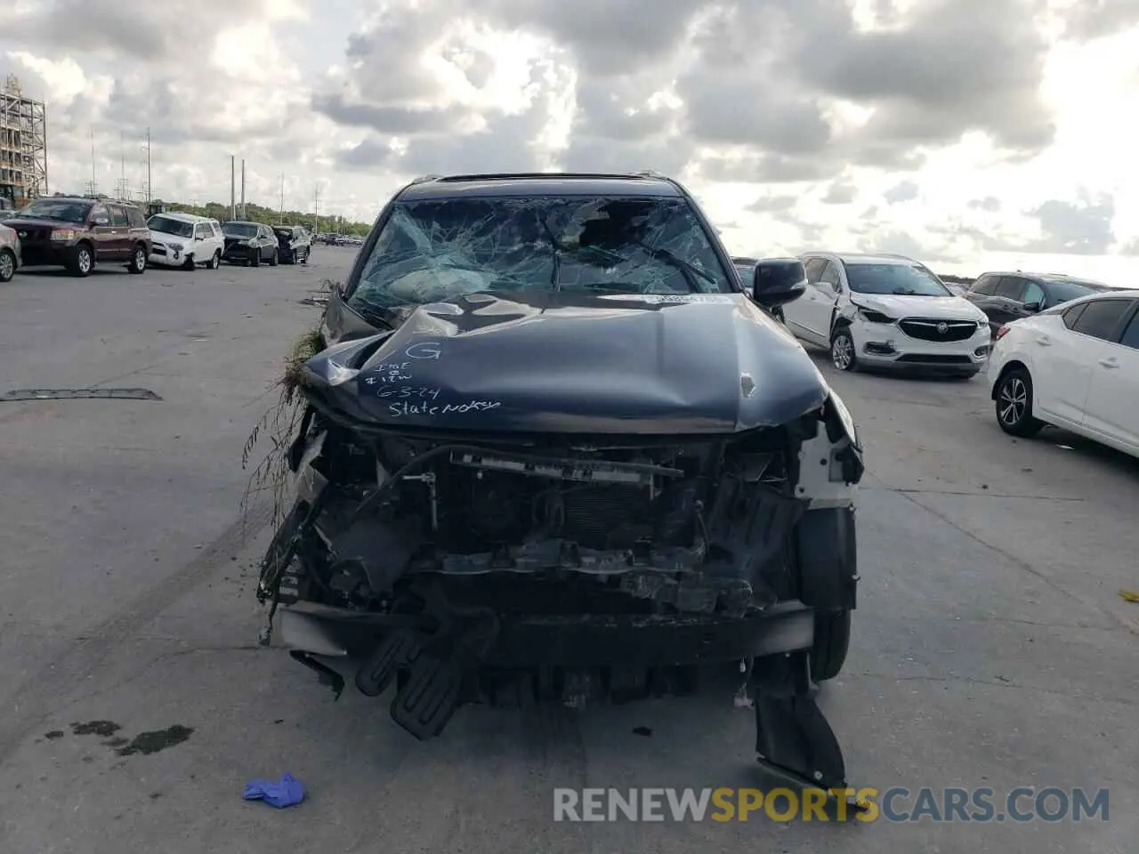 5 Photograph of a damaged car JTJAM7BX9L5266357 LEXUS GX 2020