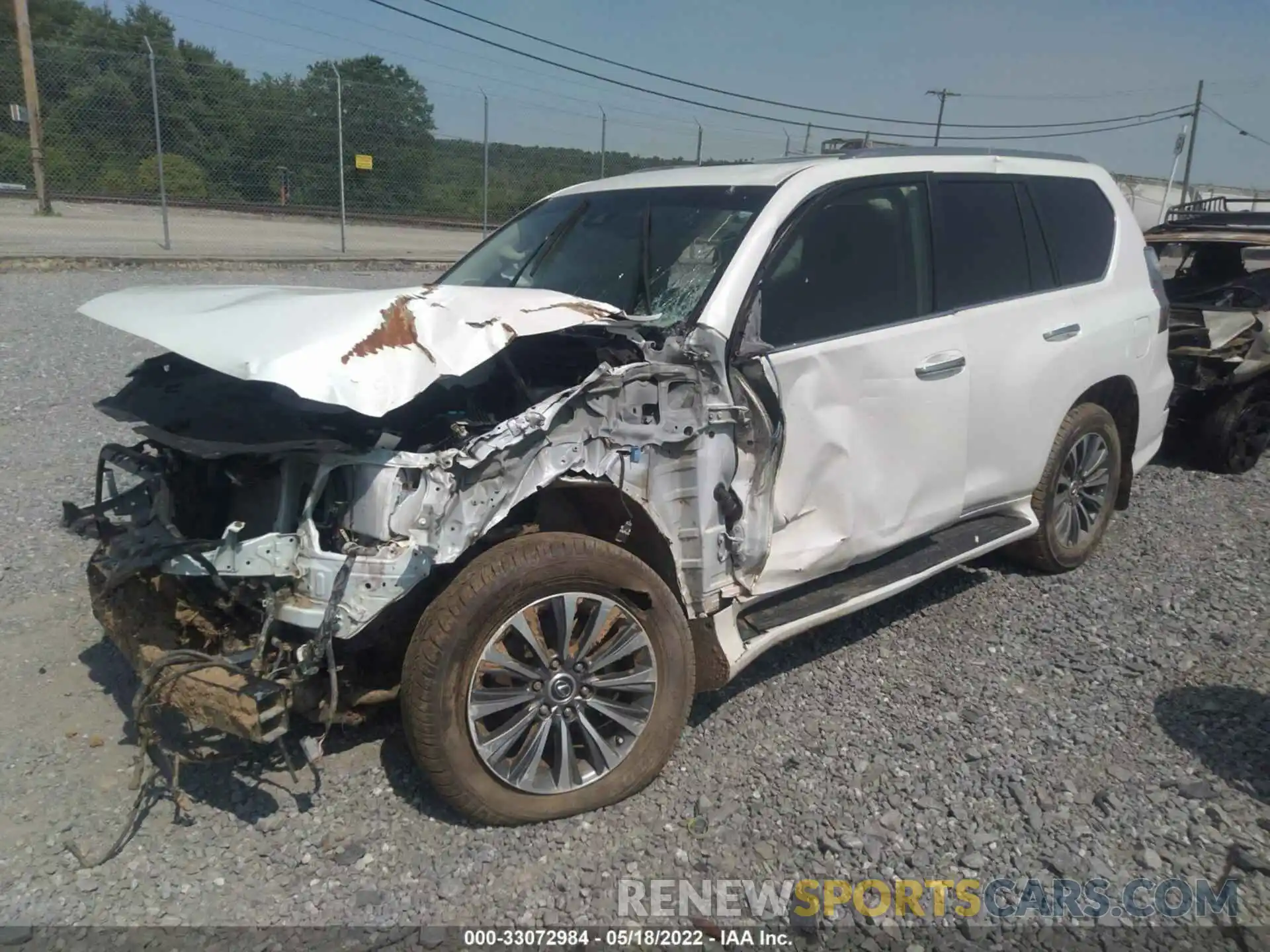 2 Photograph of a damaged car JTJGM7BX0L5264250 LEXUS GX 2020