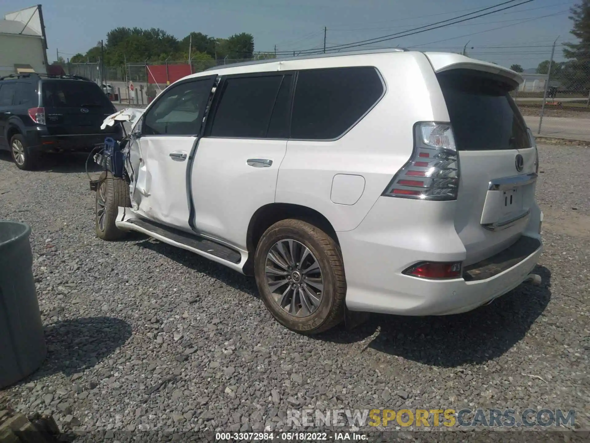 3 Photograph of a damaged car JTJGM7BX0L5264250 LEXUS GX 2020