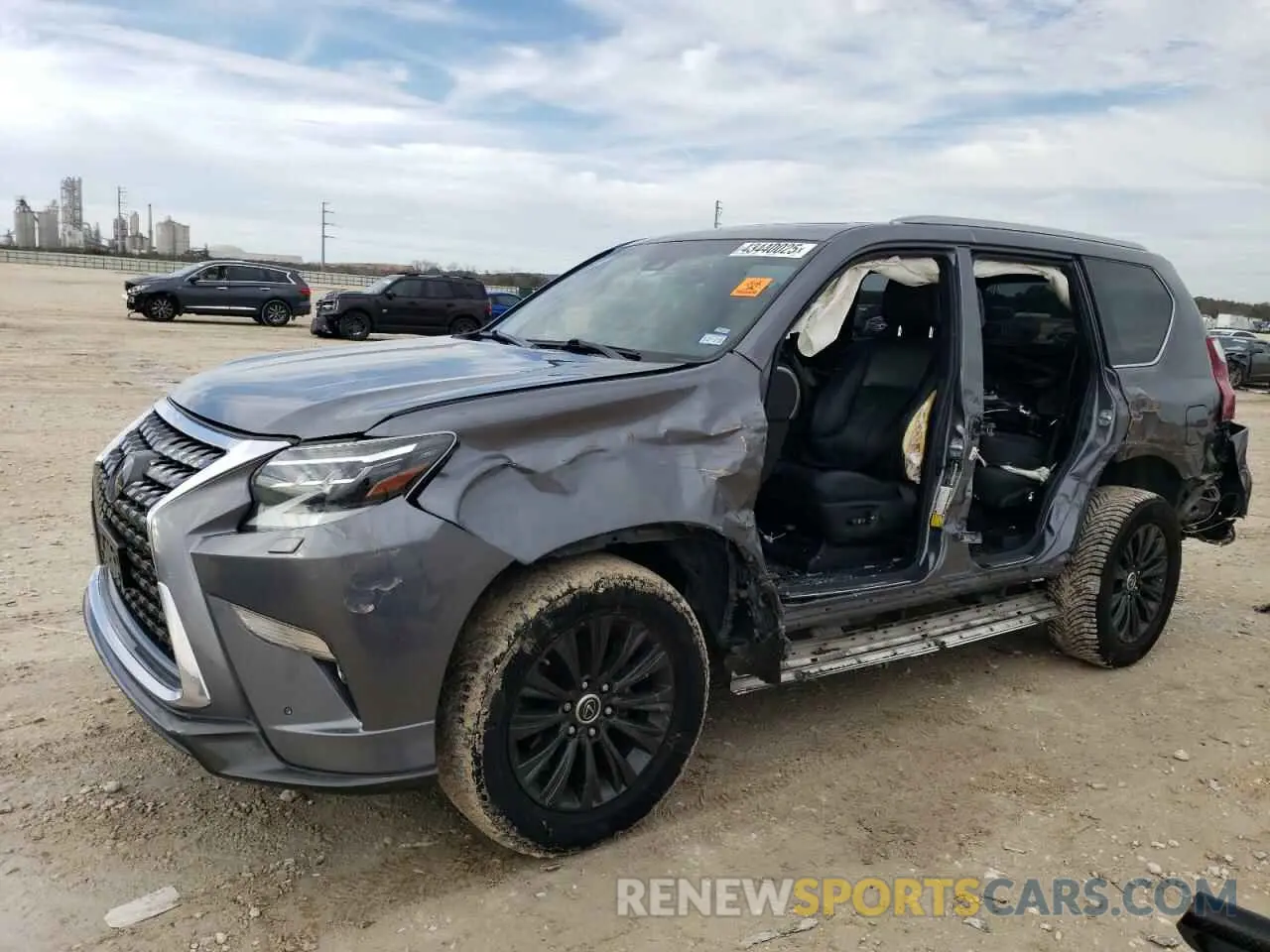 1 Photograph of a damaged car JTJGM7BX2L5248129 LEXUS GX 2020