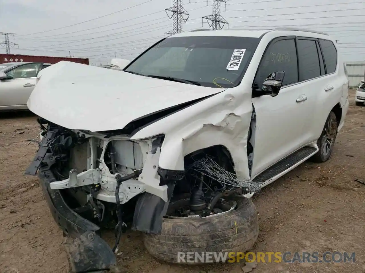 2 Photograph of a damaged car JTJGM7BX4L5260184 LEXUS GX 2020