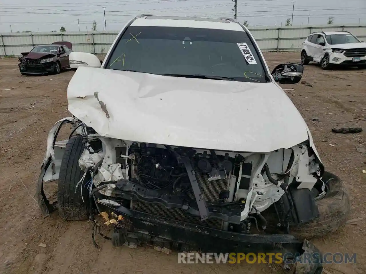 9 Photograph of a damaged car JTJGM7BX4L5260184 LEXUS GX 2020