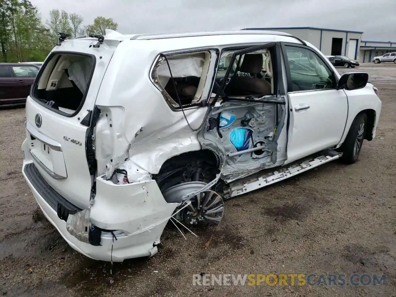 9 Photograph of a damaged car JTJGM7BX6L5252118 LEXUS GX 2020