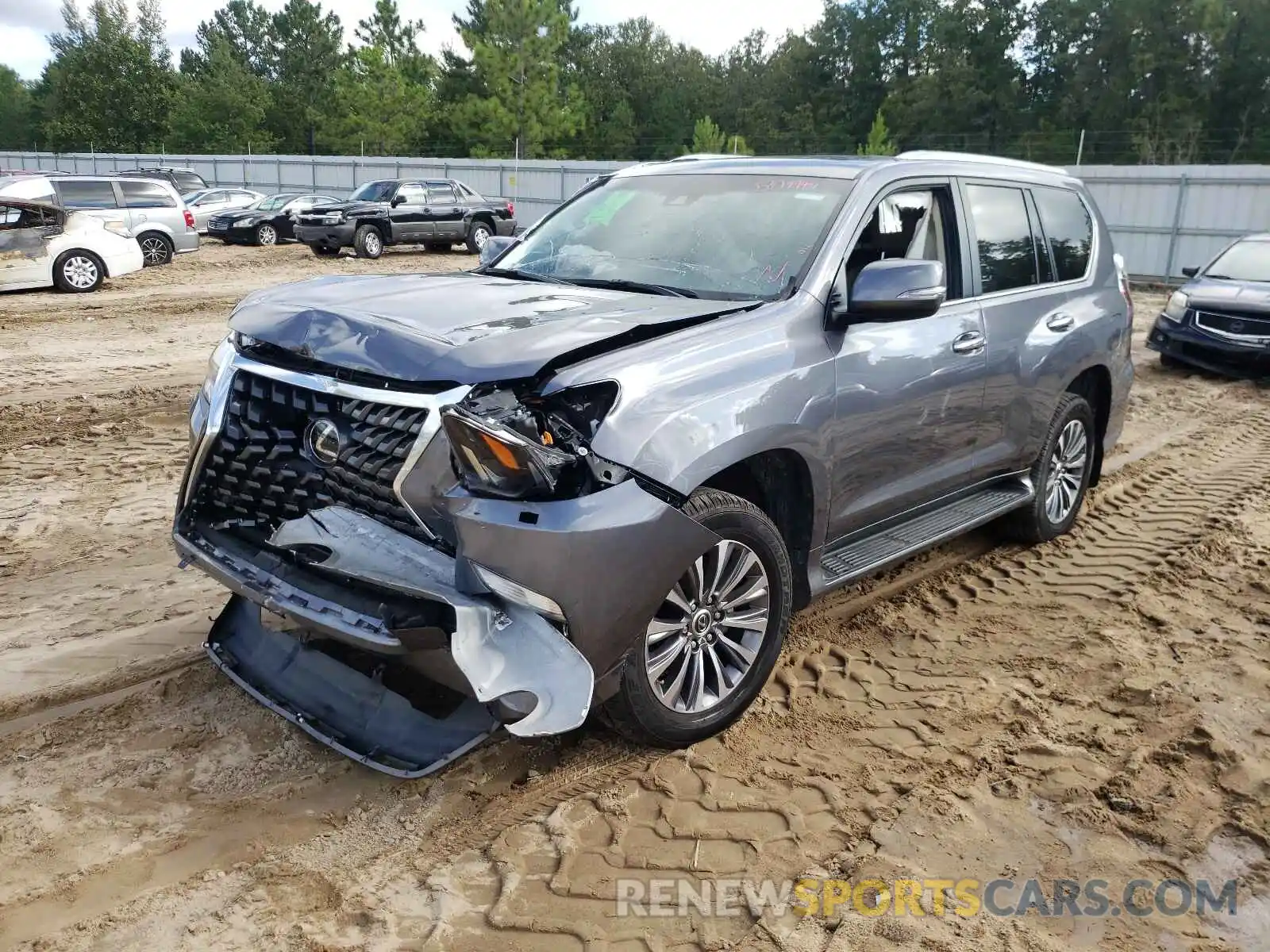 2 Photograph of a damaged car JTJGM7BX8L5262021 LEXUS GX 2020