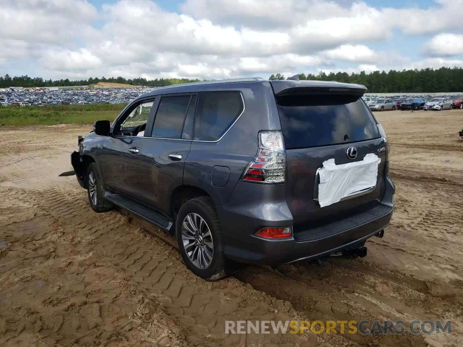 3 Photograph of a damaged car JTJGM7BX8L5262021 LEXUS GX 2020