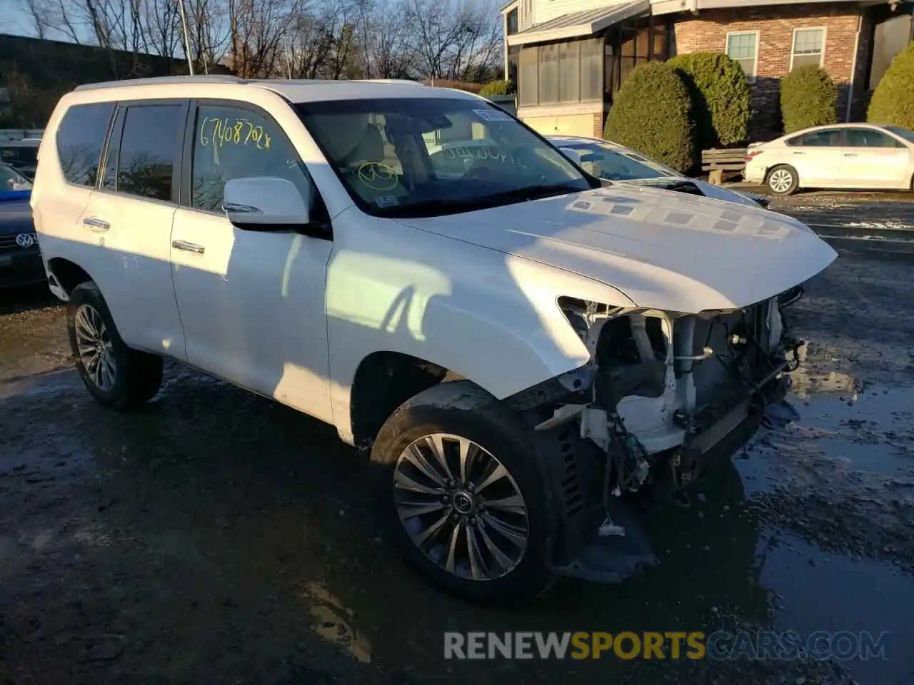 4 Photograph of a damaged car JTJGM7BXXL5243227 LEXUS GX 2020