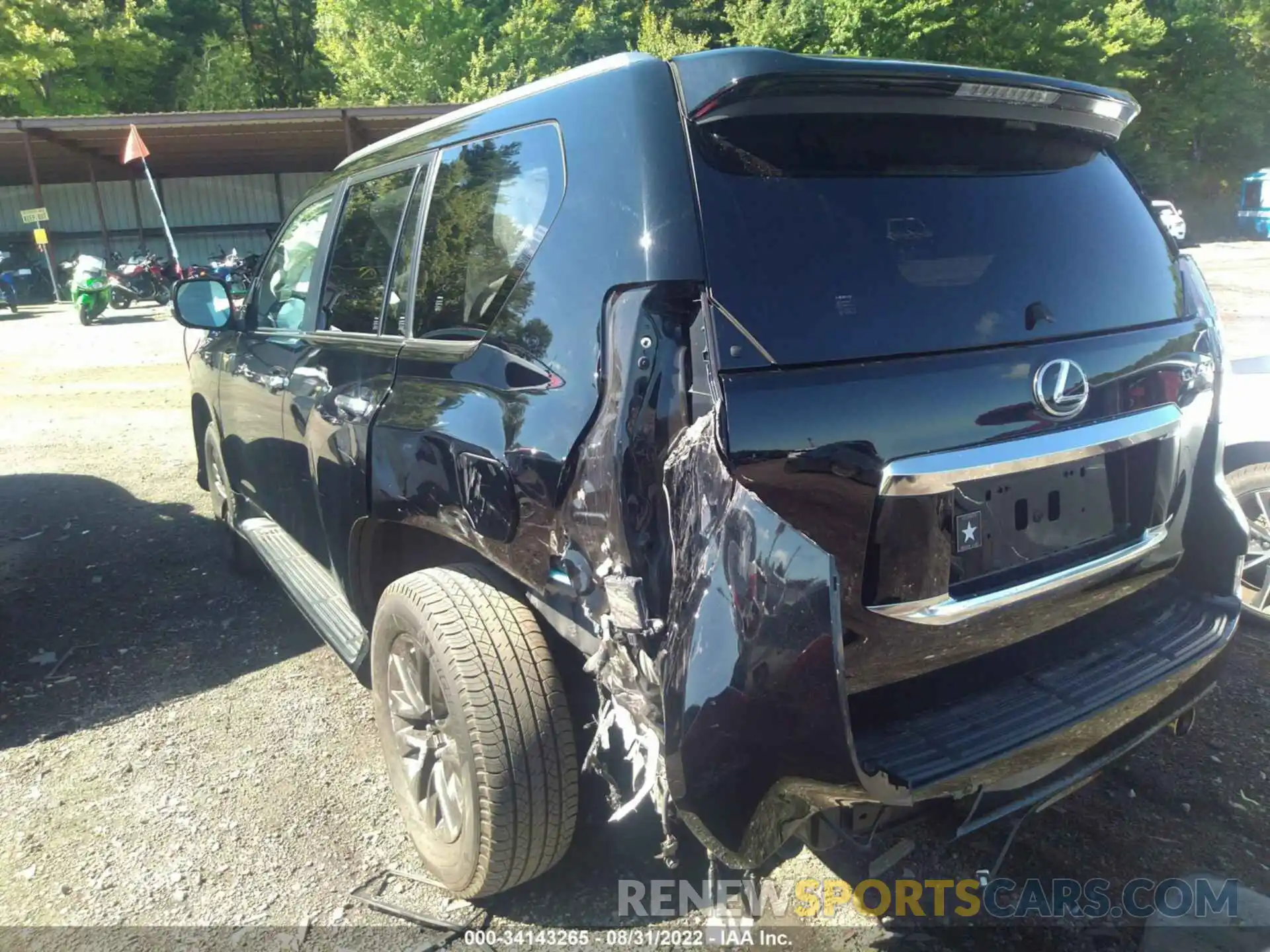 3 Photograph of a damaged car JTJAM7BX0M5268502 LEXUS GX 2021