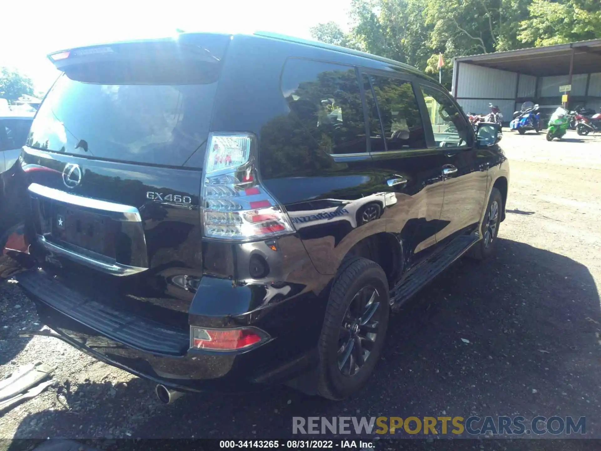 4 Photograph of a damaged car JTJAM7BX0M5268502 LEXUS GX 2021