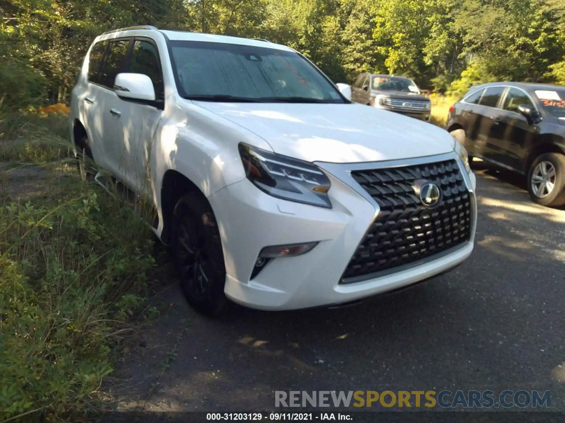 1 Photograph of a damaged car JTJAM7BX0M5273330 LEXUS GX 2021