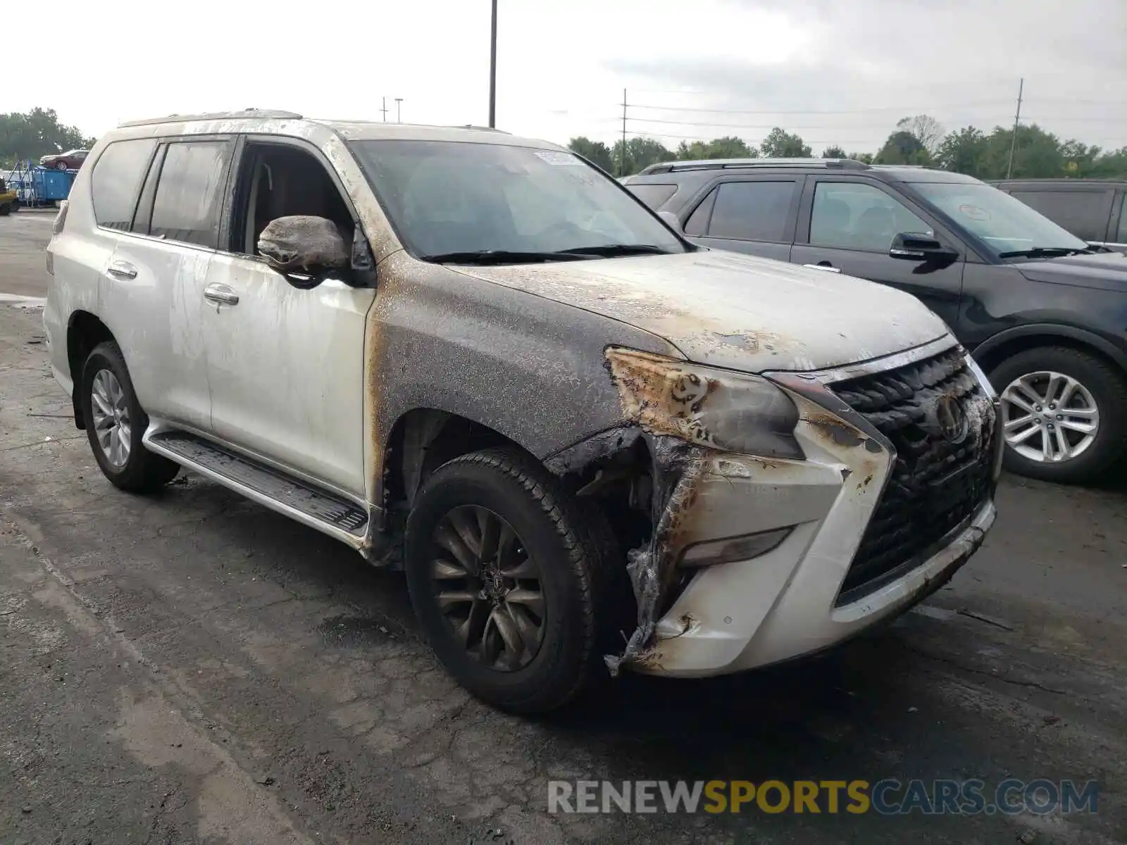 1 Photograph of a damaged car JTJAM7BX0M5276714 LEXUS GX 2021