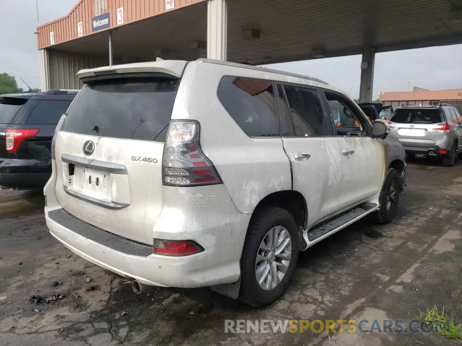 4 Photograph of a damaged car JTJAM7BX0M5276714 LEXUS GX 2021