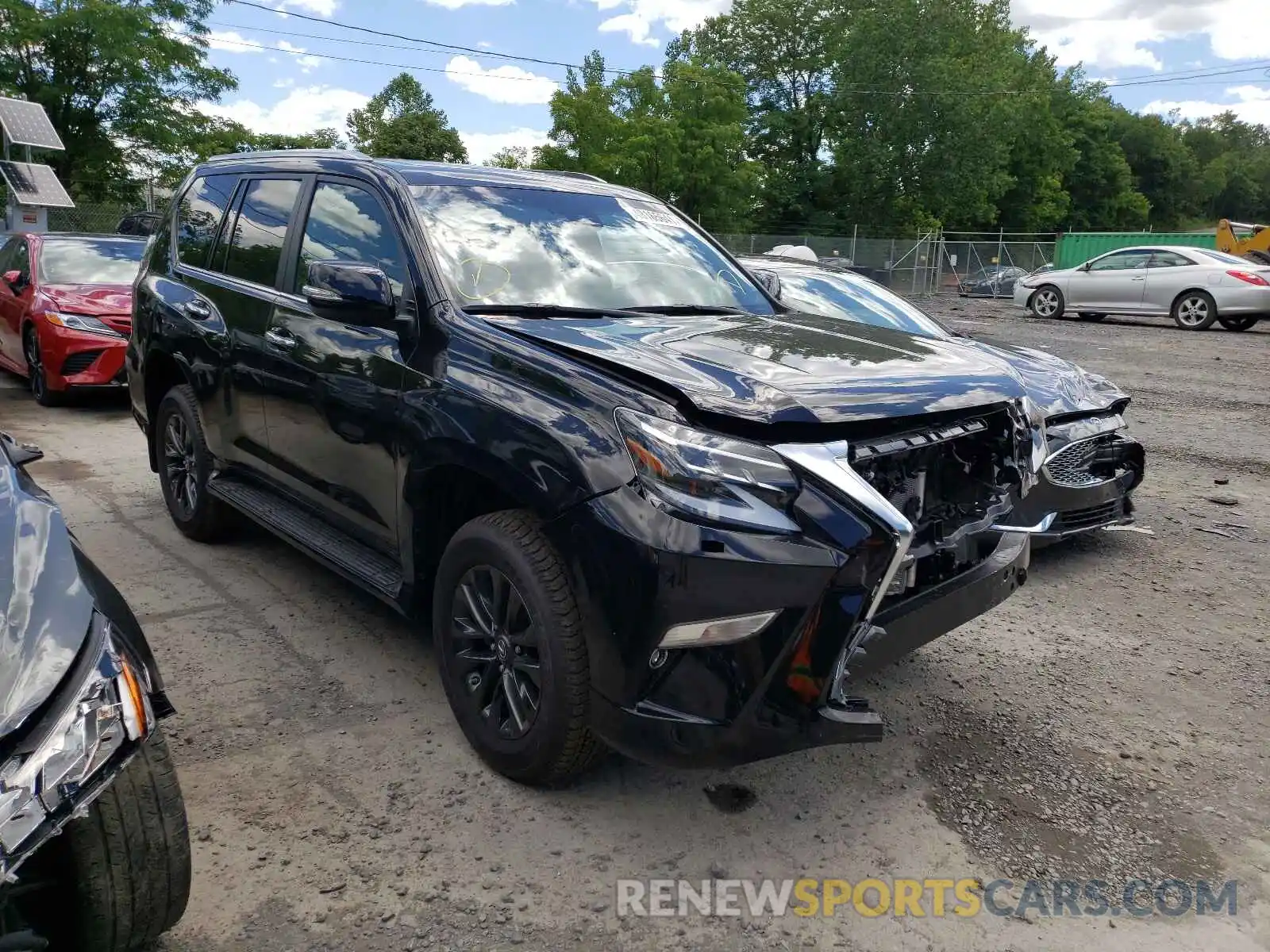 1 Photograph of a damaged car JTJAM7BX0M5280827 LEXUS GX 2021