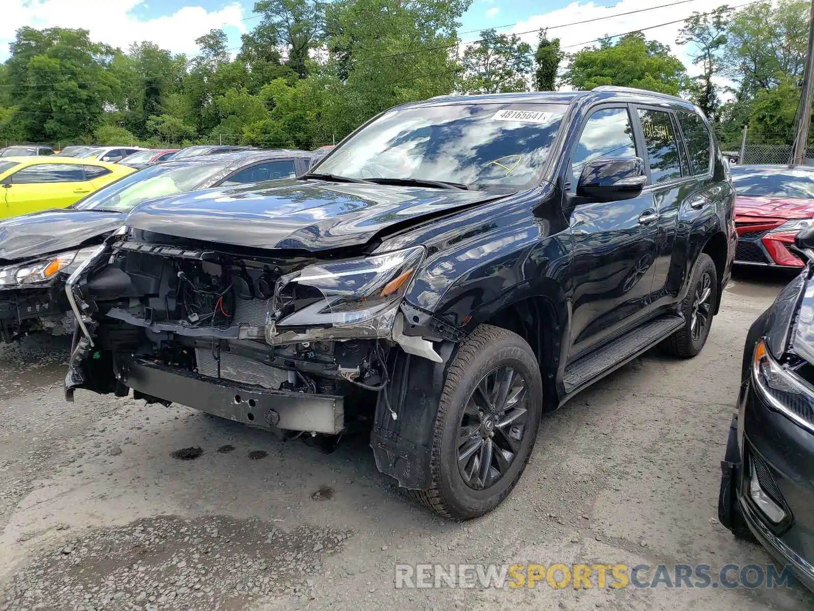 2 Photograph of a damaged car JTJAM7BX0M5280827 LEXUS GX 2021