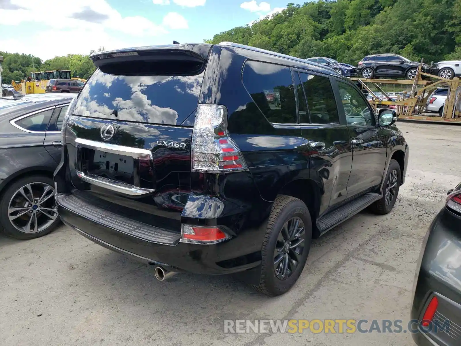 4 Photograph of a damaged car JTJAM7BX0M5280827 LEXUS GX 2021