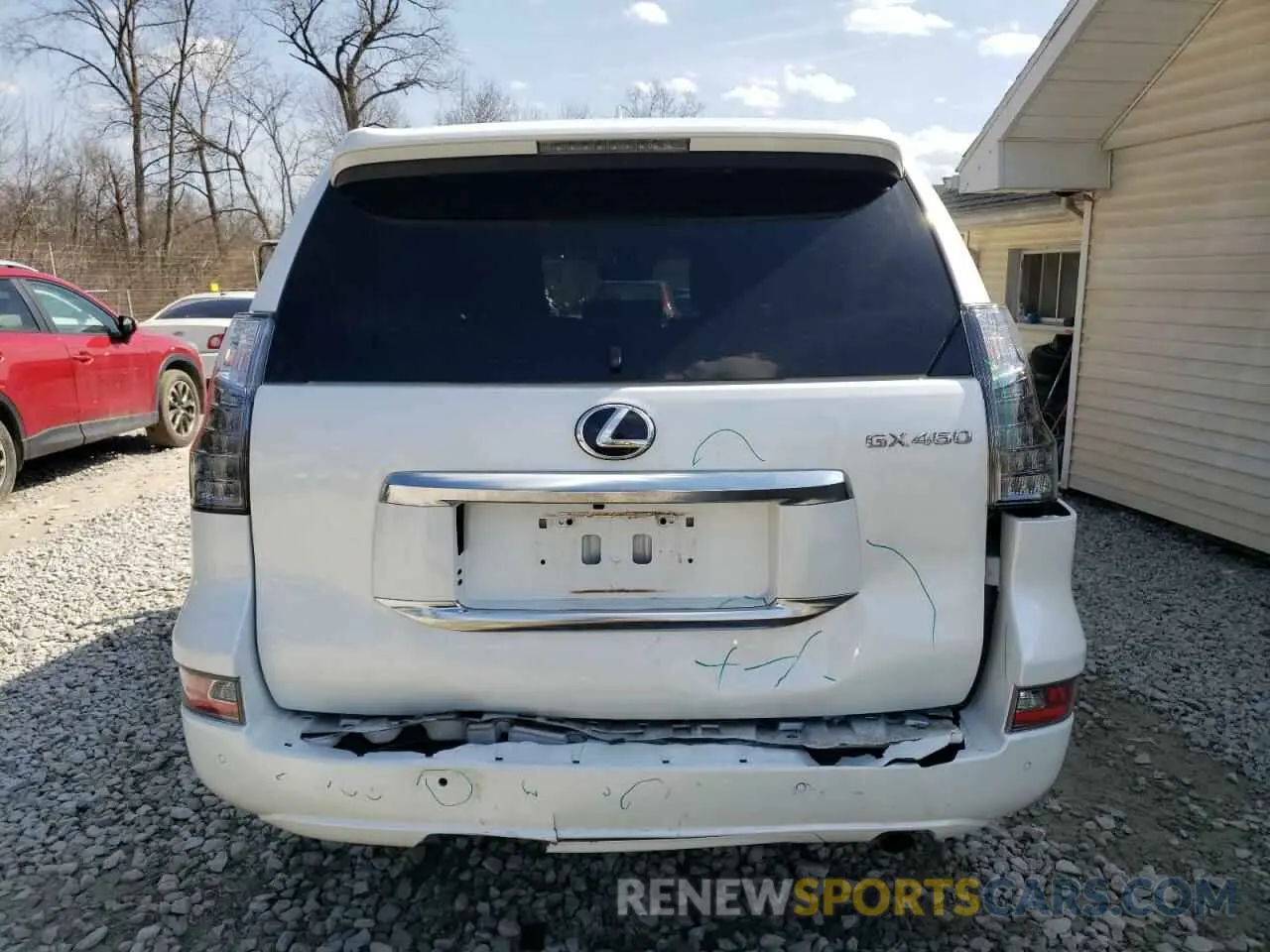 6 Photograph of a damaged car JTJAM7BX0M5286689 LEXUS GX 2021