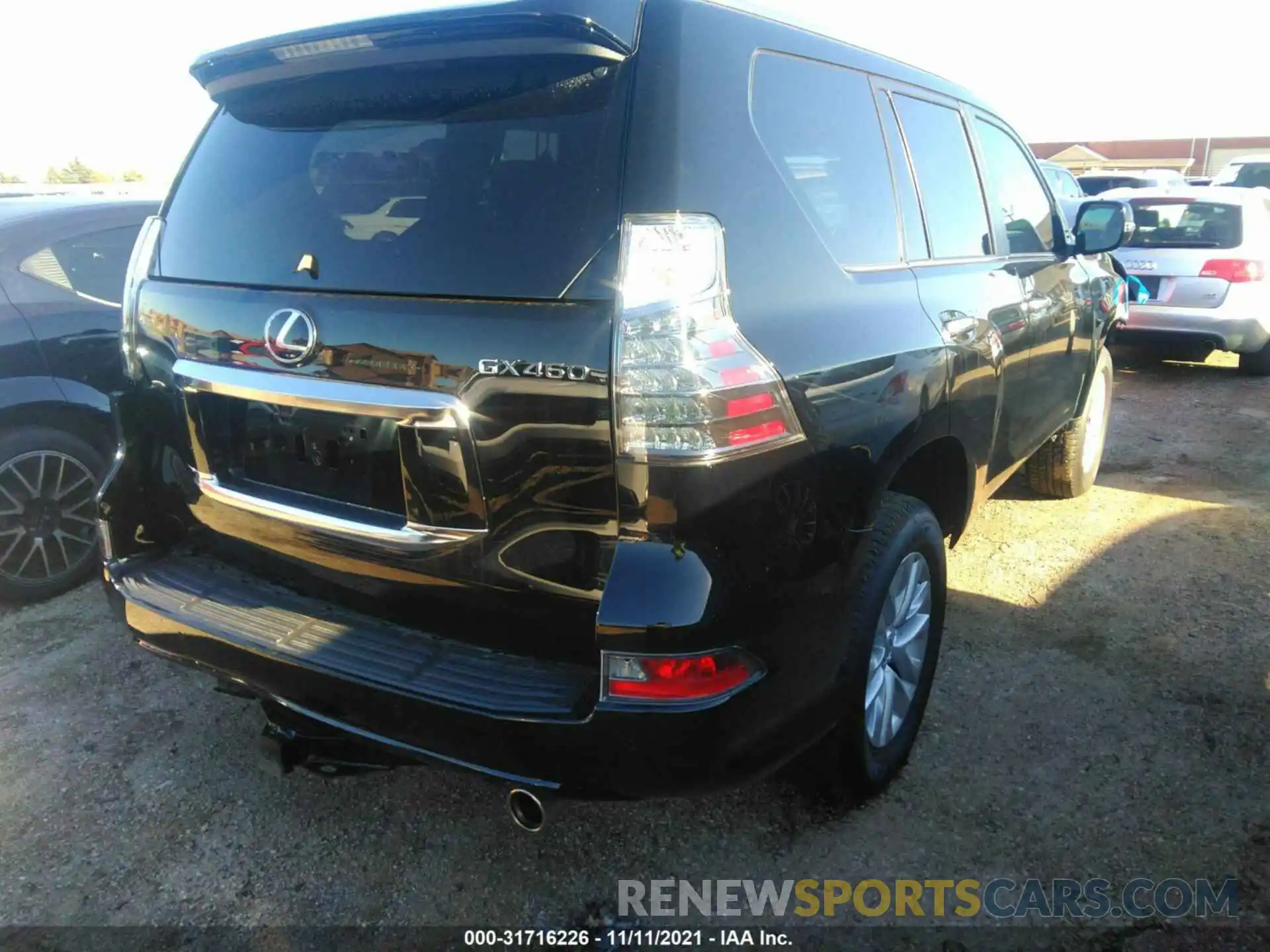 4 Photograph of a damaged car JTJAM7BX0M5292492 LEXUS GX 2021