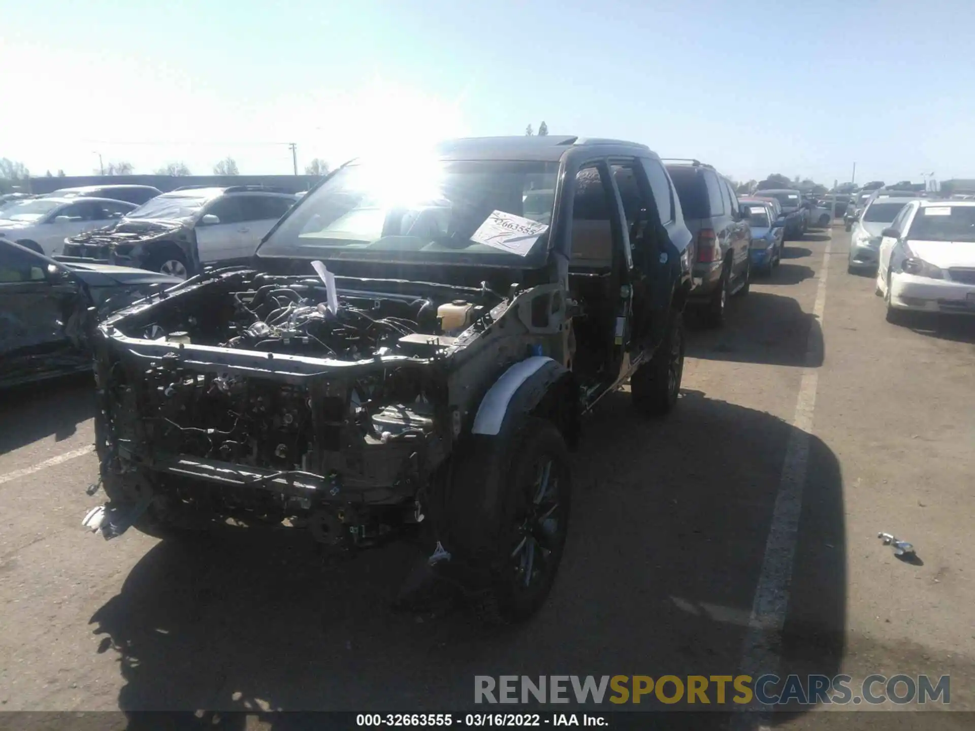 2 Photograph of a damaged car JTJAM7BX0M5295537 LEXUS GX 2021