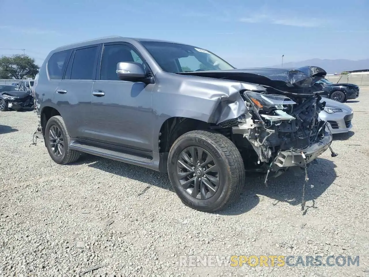 4 Photograph of a damaged car JTJAM7BX0M5296381 LEXUS GX 2021