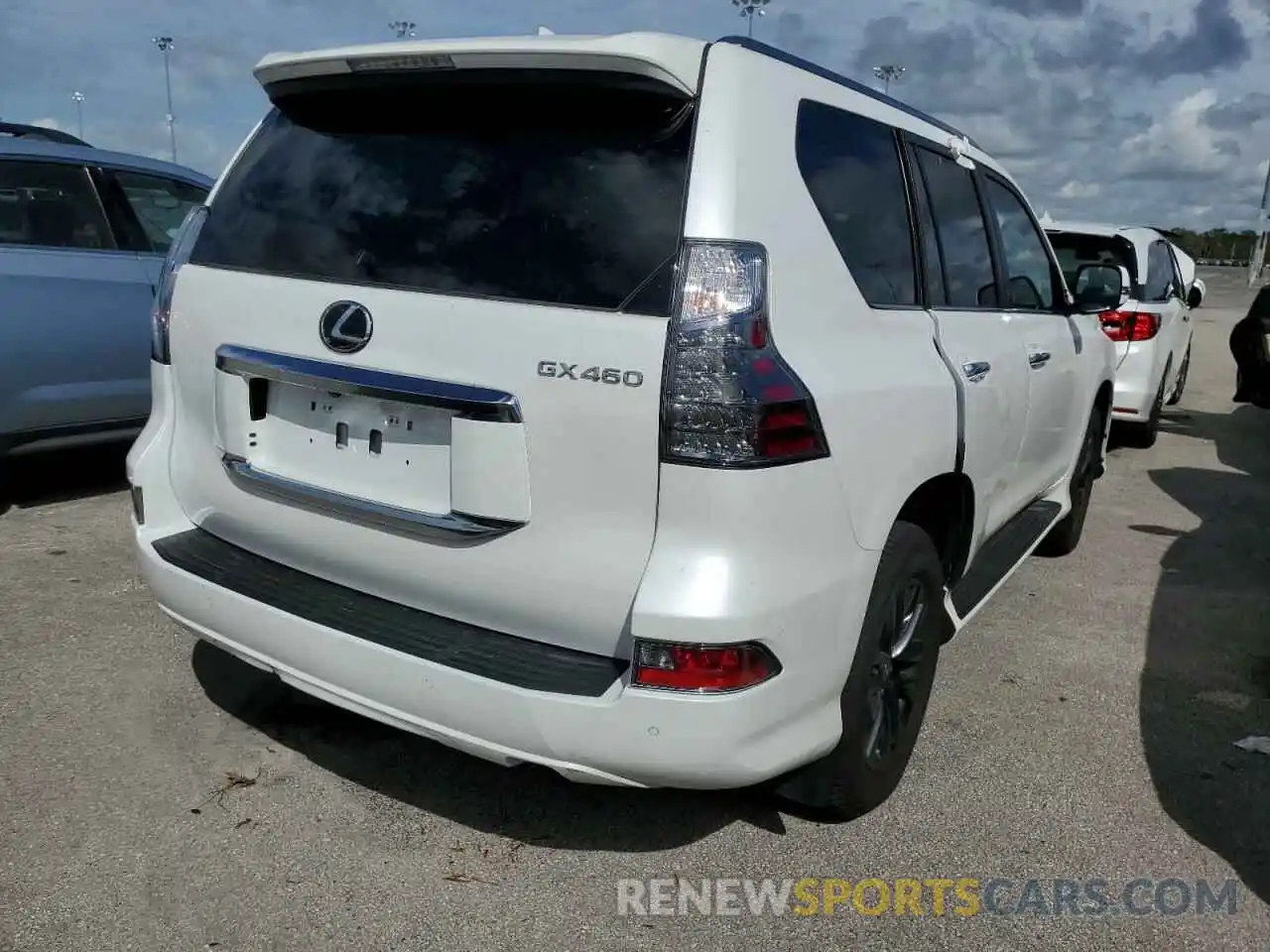 4 Photograph of a damaged car JTJAM7BX0M5303121 LEXUS GX 2021