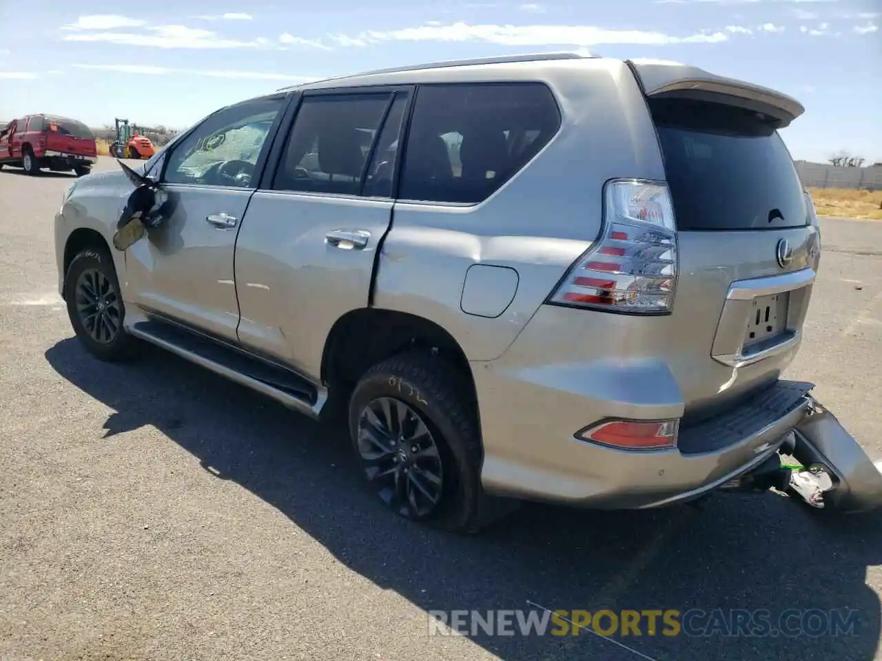 3 Photograph of a damaged car JTJAM7BX0M5304558 LEXUS GX 2021