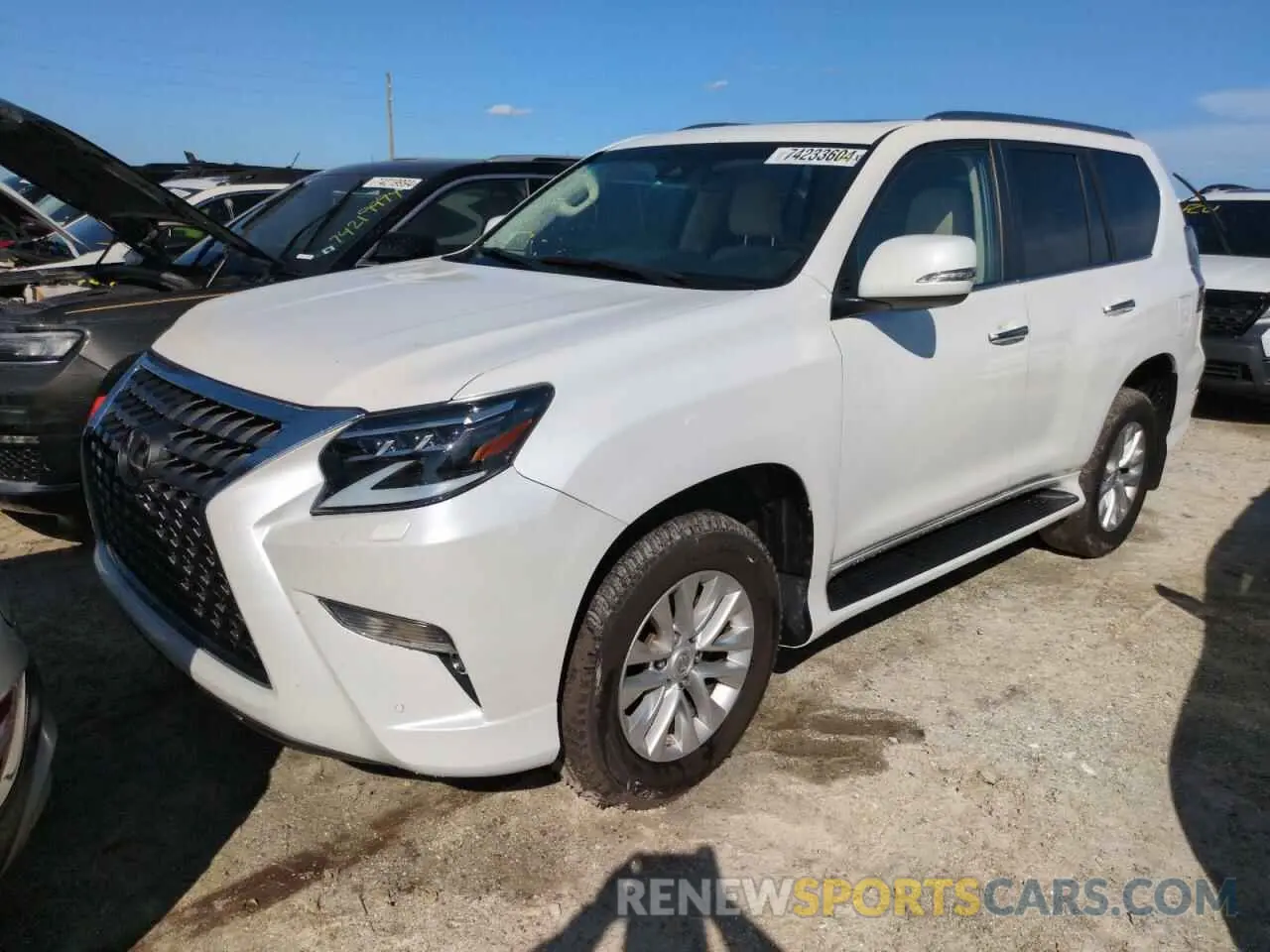 1 Photograph of a damaged car JTJAM7BX1M5271666 LEXUS GX 2021