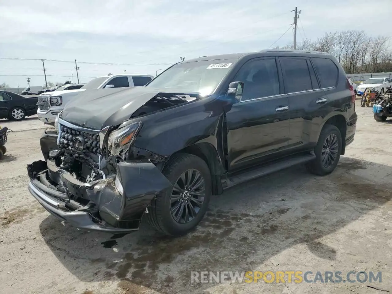 1 Photograph of a damaged car JTJAM7BX1M5275118 LEXUS GX 2021