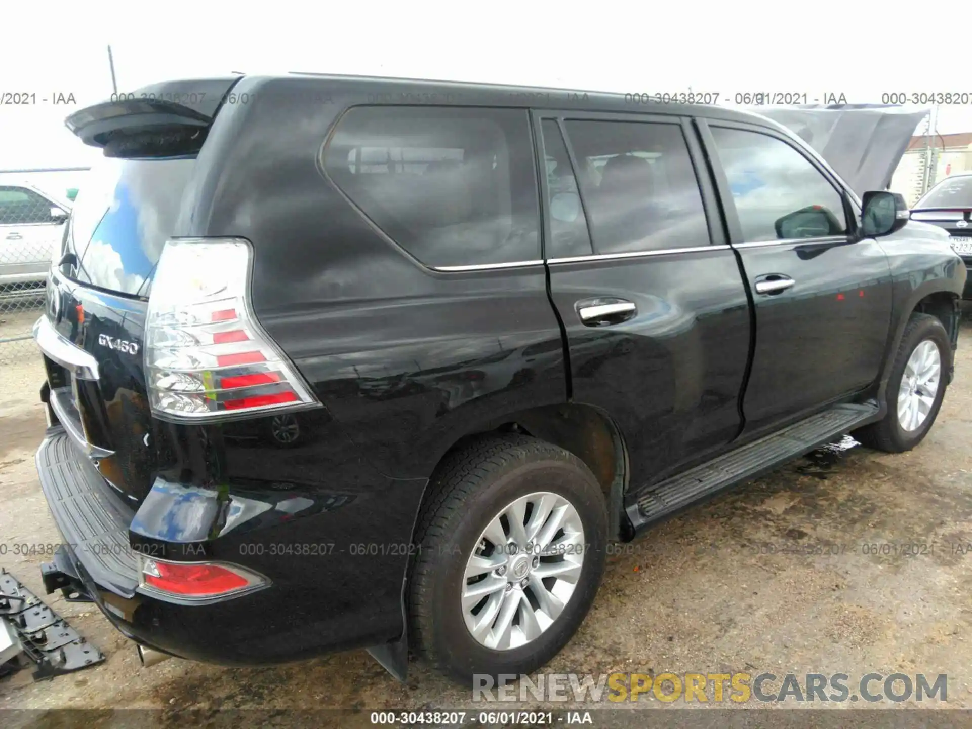 4 Photograph of a damaged car JTJAM7BX1M5277032 LEXUS GX 2021