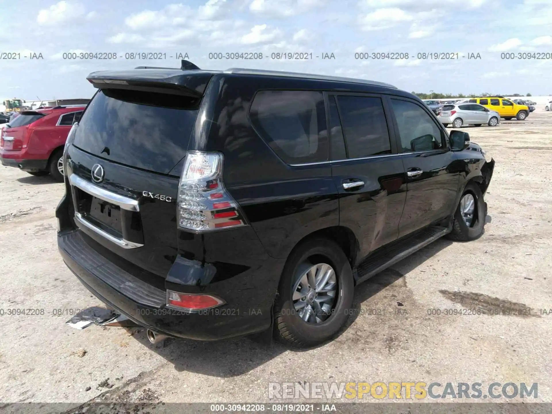 4 Photograph of a damaged car JTJAM7BX1M5278441 LEXUS GX 2021