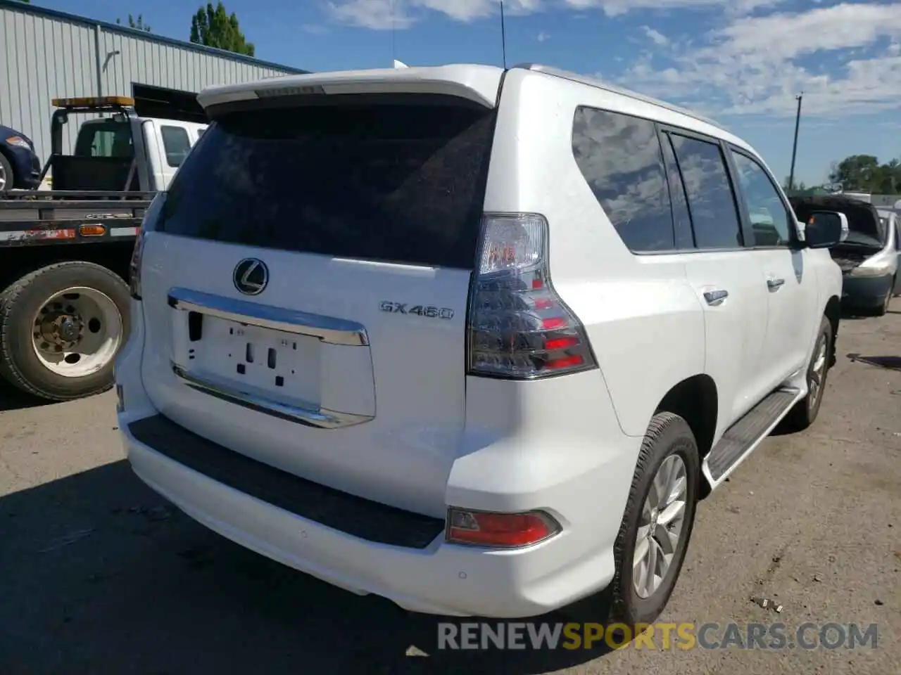 4 Photograph of a damaged car JTJAM7BX1M5279038 LEXUS GX 2021