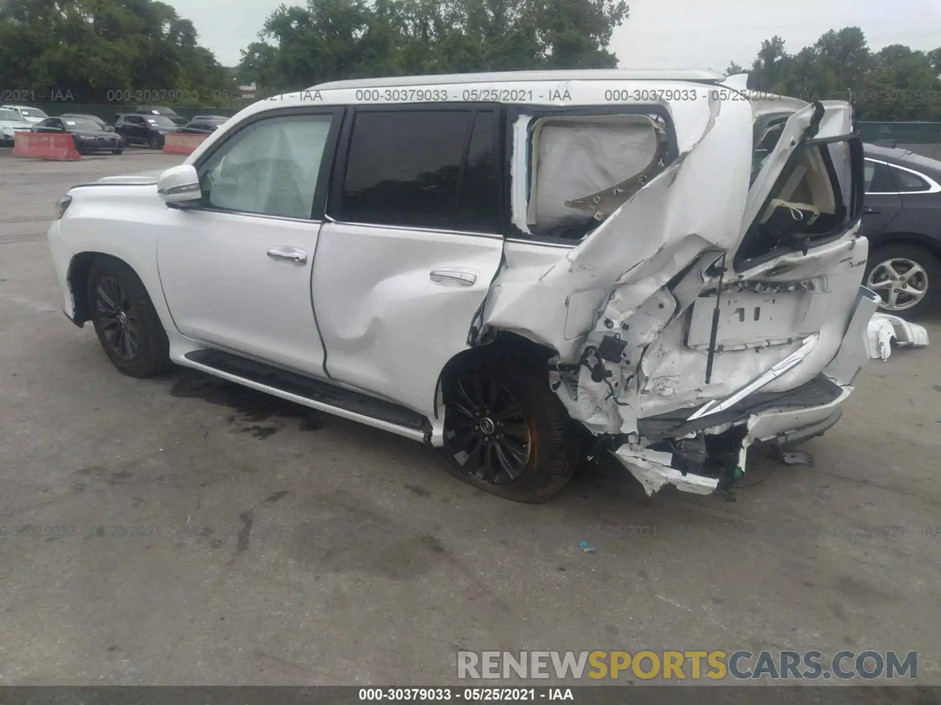 3 Photograph of a damaged car JTJAM7BX1M5279511 LEXUS GX 2021