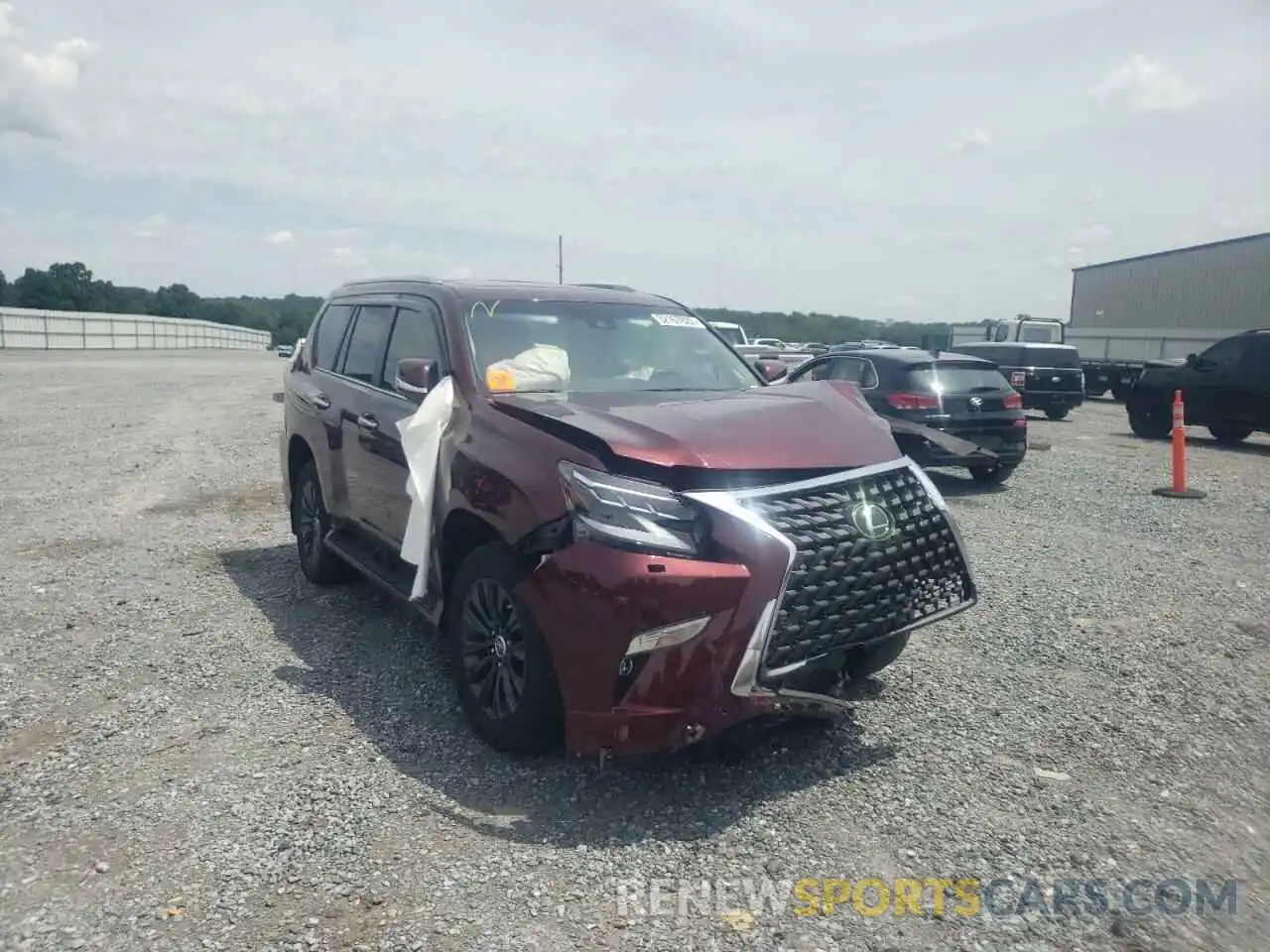 1 Photograph of a damaged car JTJAM7BX1M5289634 LEXUS GX 2021