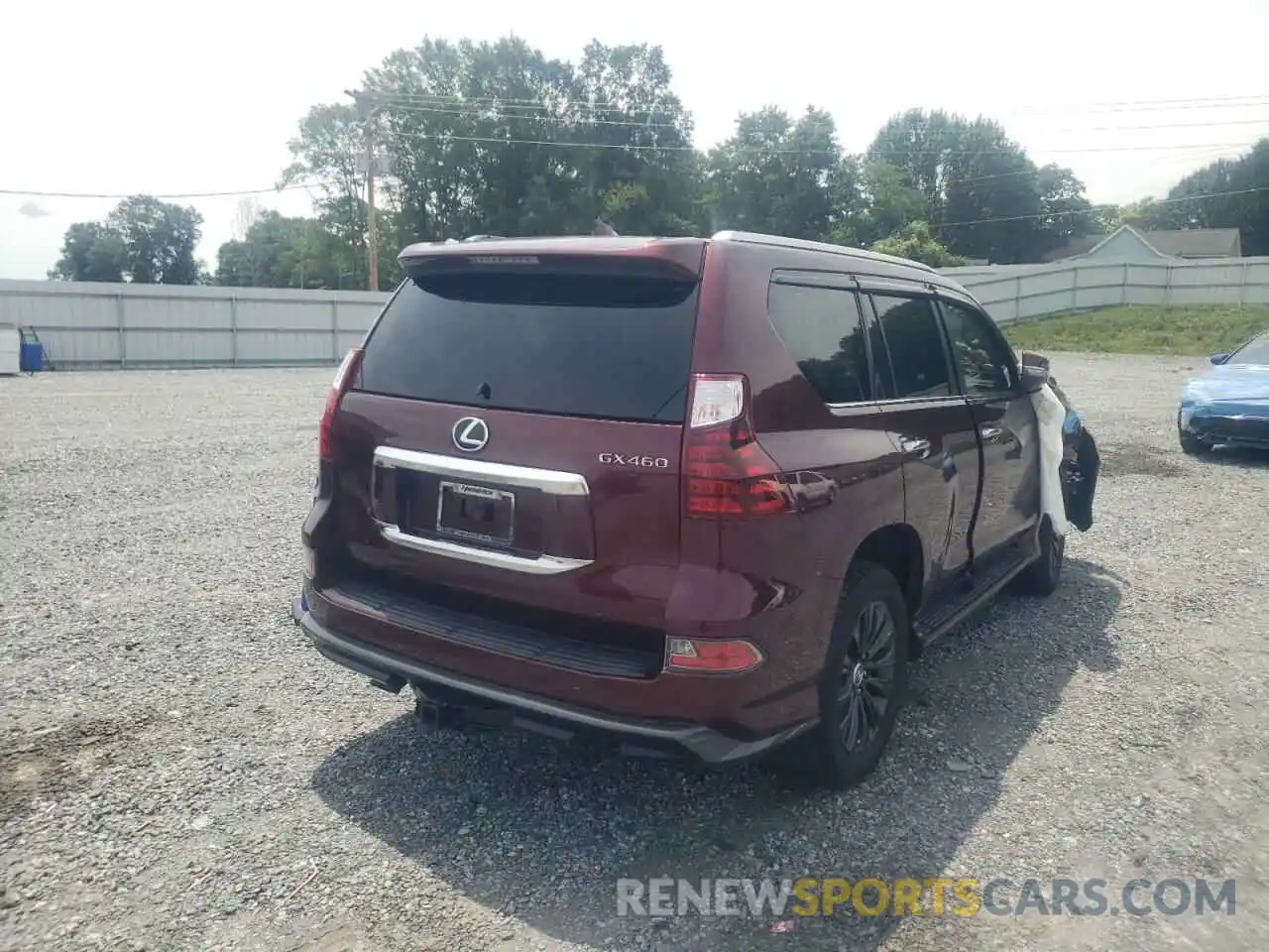 4 Photograph of a damaged car JTJAM7BX1M5289634 LEXUS GX 2021