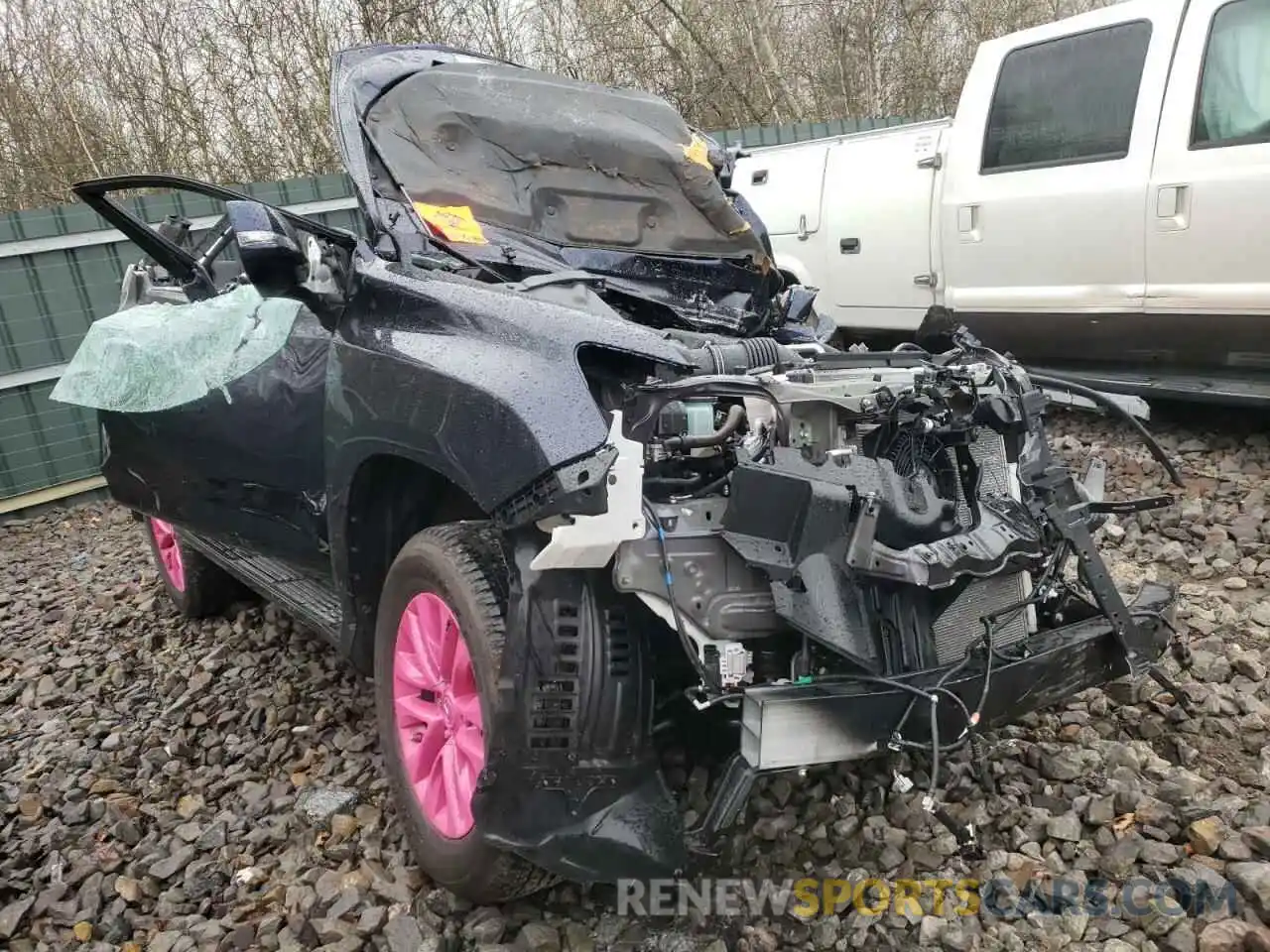 1 Photograph of a damaged car JTJAM7BX1M5295241 LEXUS GX 2021