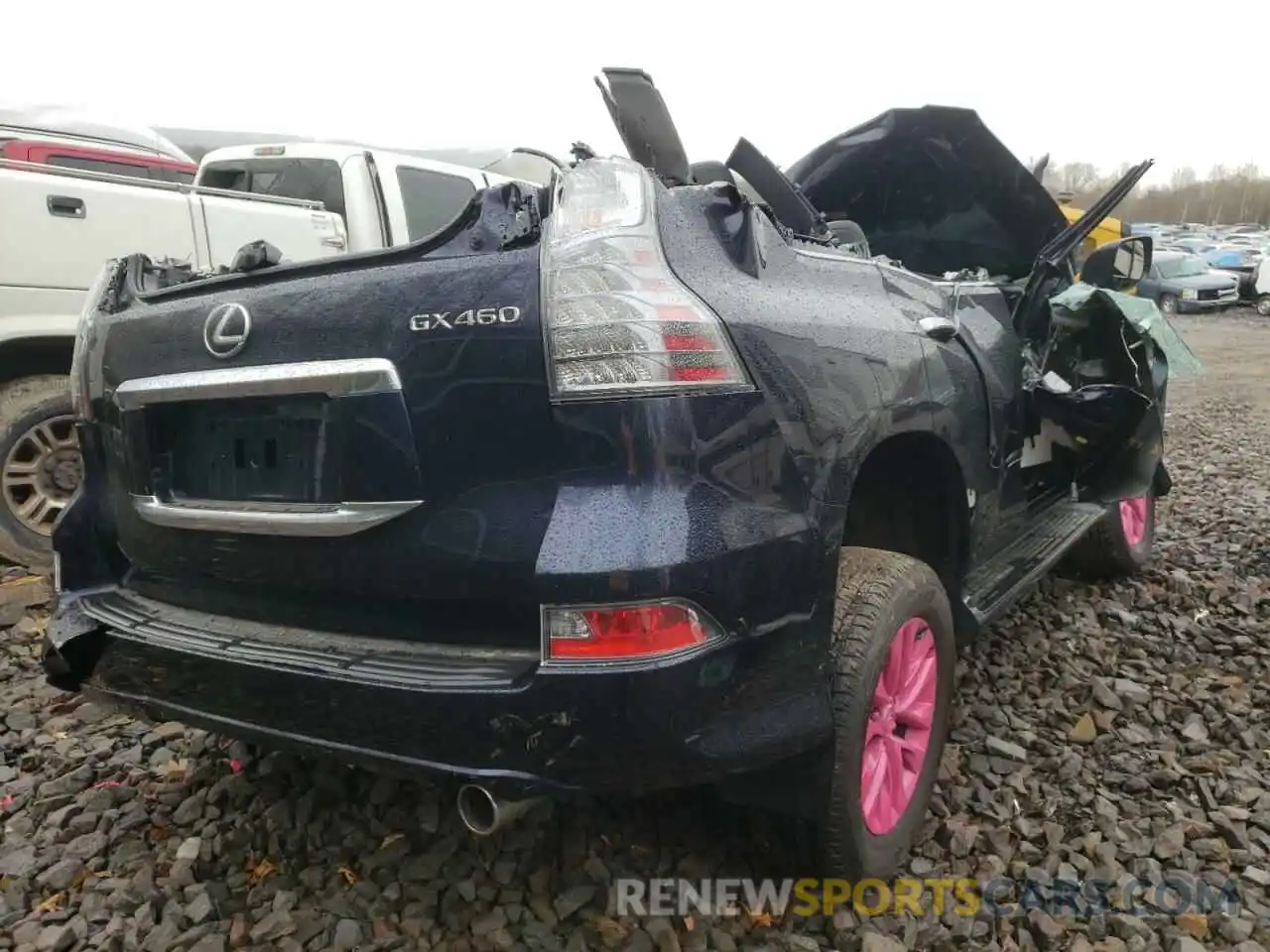 4 Photograph of a damaged car JTJAM7BX1M5295241 LEXUS GX 2021