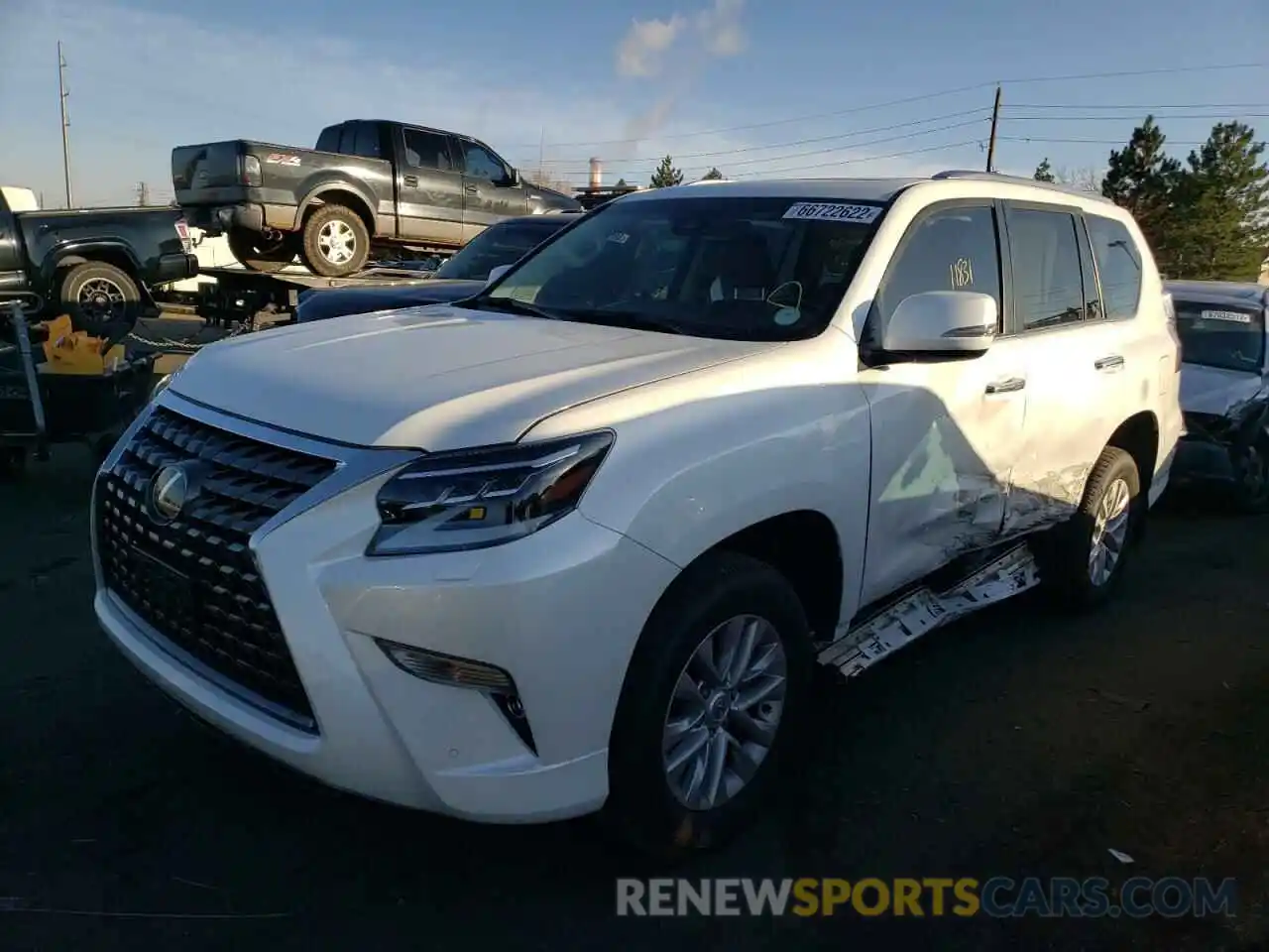 2 Photograph of a damaged car JTJAM7BX2M5271398 LEXUS GX 2021